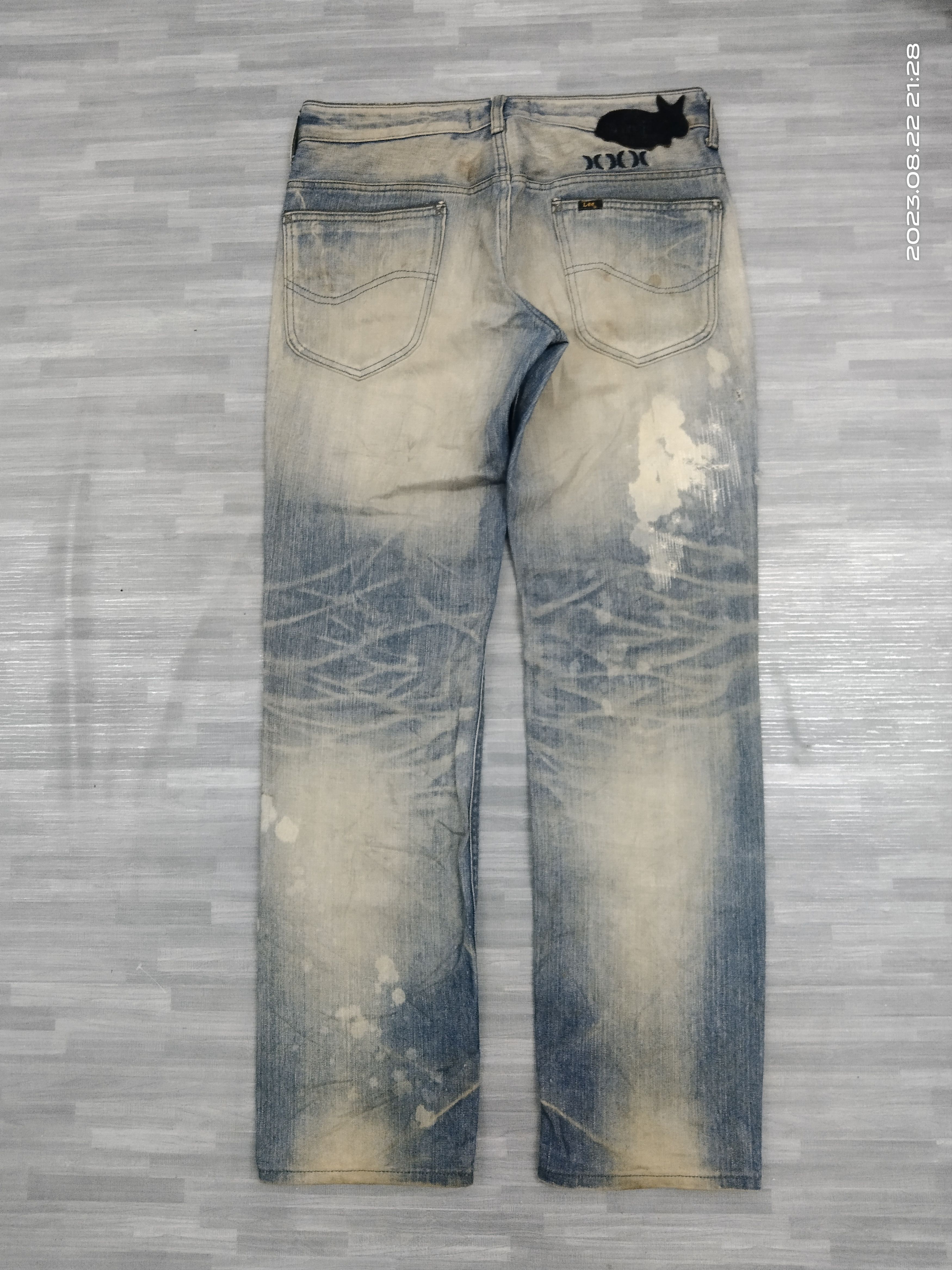 Hurley SICK RUSTY LEE X HURLEY DENIM PANTS Size US 32 / EU 48 - 3 Thumbnail