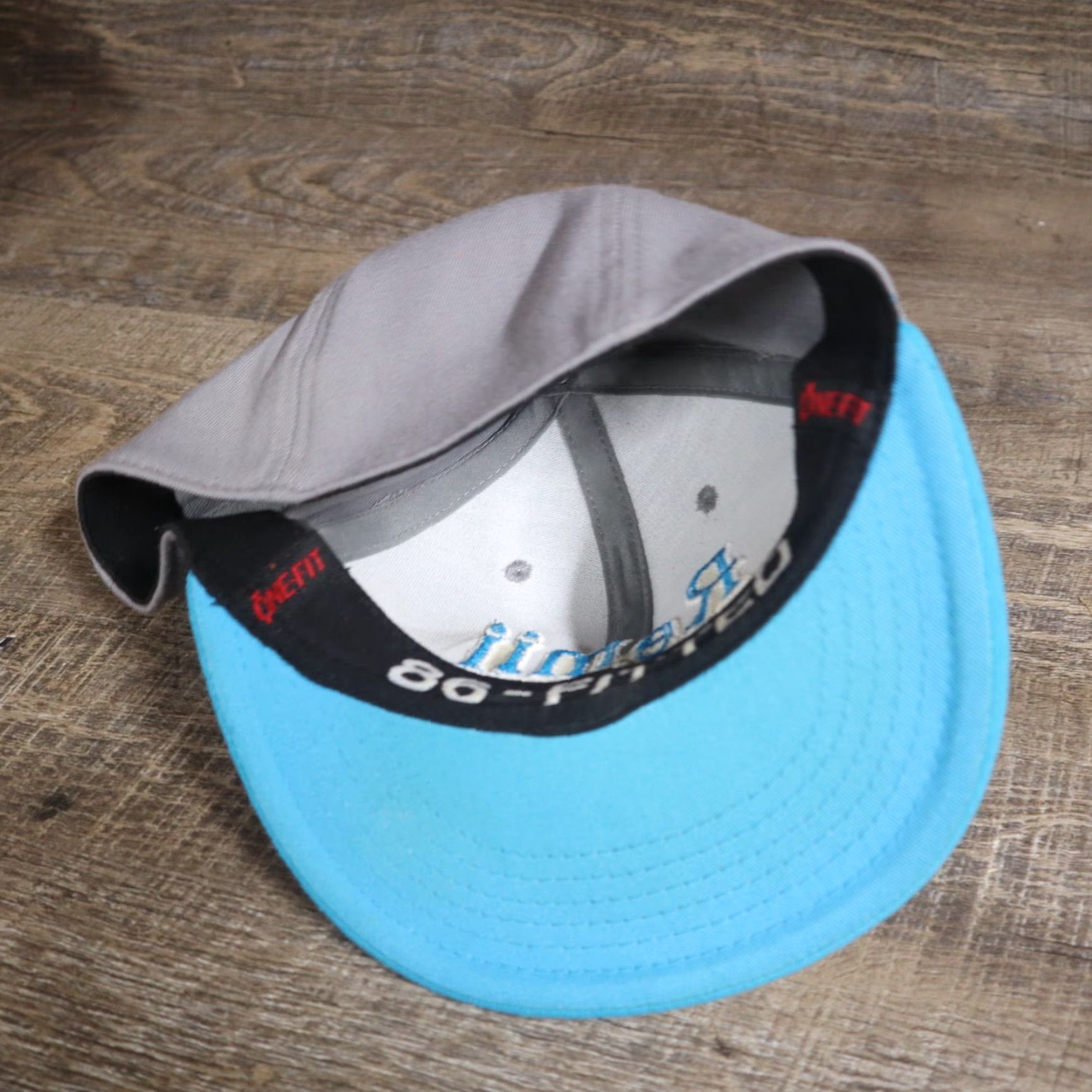 Lids LIDS Hat Baseball Cap Gray Adult 7 1/4 Adjustable Cotton Canvas Casual, Travel, Workwear Mens Size ONE SIZE - 6 Thumbnail