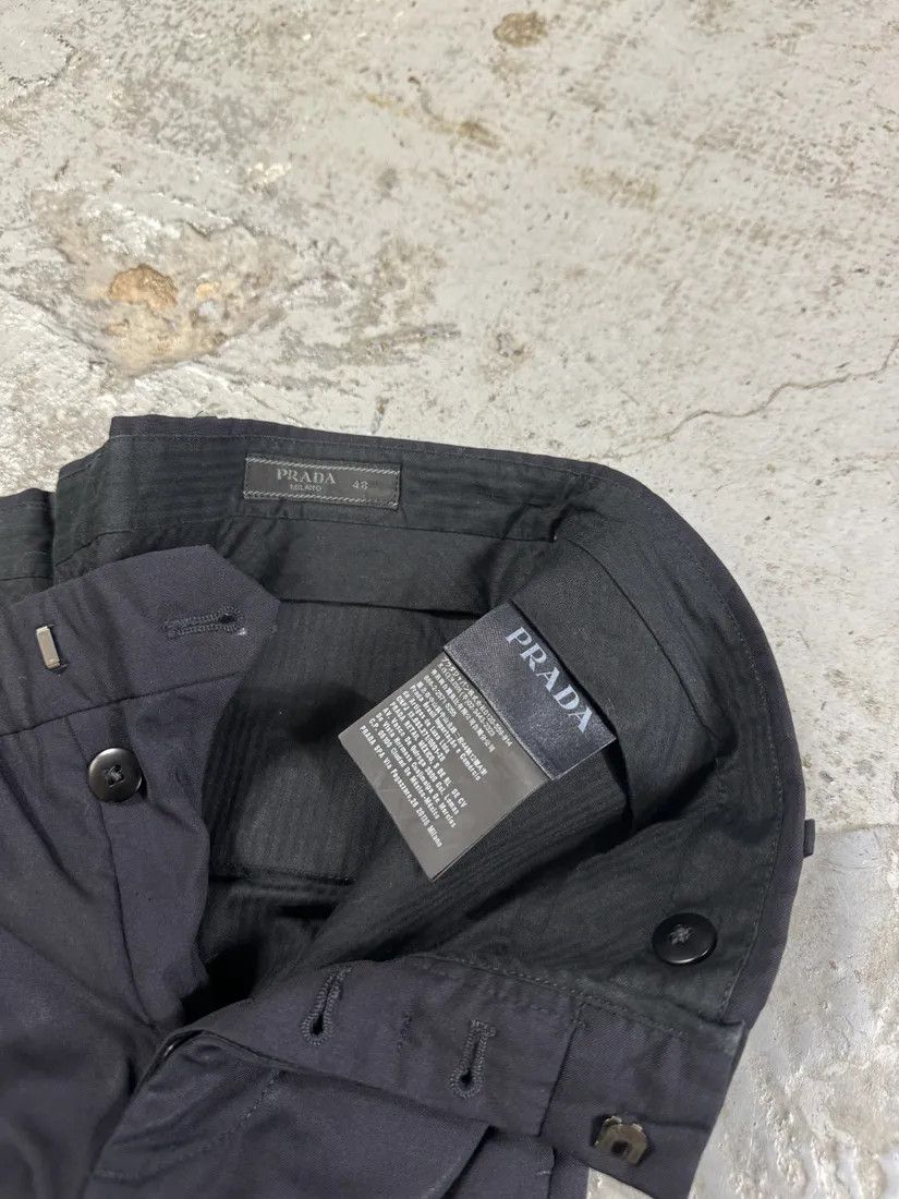 SS2016 Prada Navy Tailored Pants