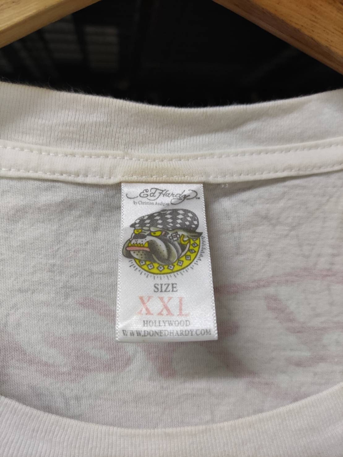 Affliction Ed Hardy All Over Print & Rhinestone T-Shirt Size US XXL / EU 58 / 5 - 6 Thumbnail
