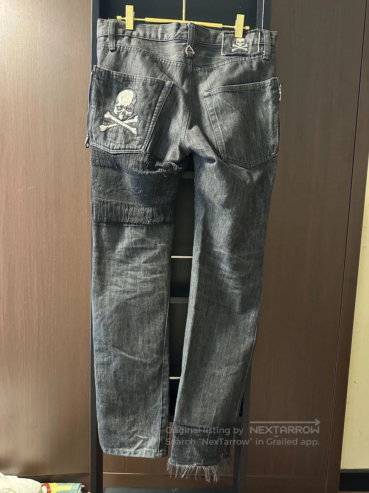 Mastermind Japan Mastermind Japan Silver Thread Jeans. Size US 34 / EU 50 - 3 Thumbnail