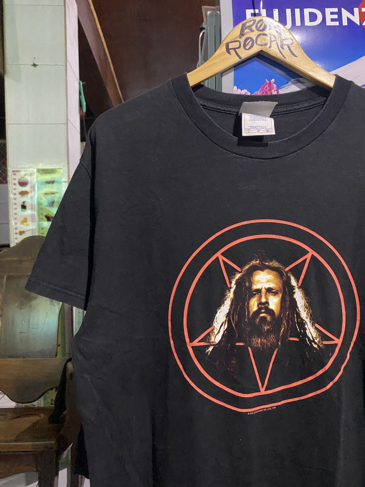 Band Tees VINTAGE ROB ZOMBIE 2003 TEE Size US L / EU 52-54 / 3 - 5 Thumbnail