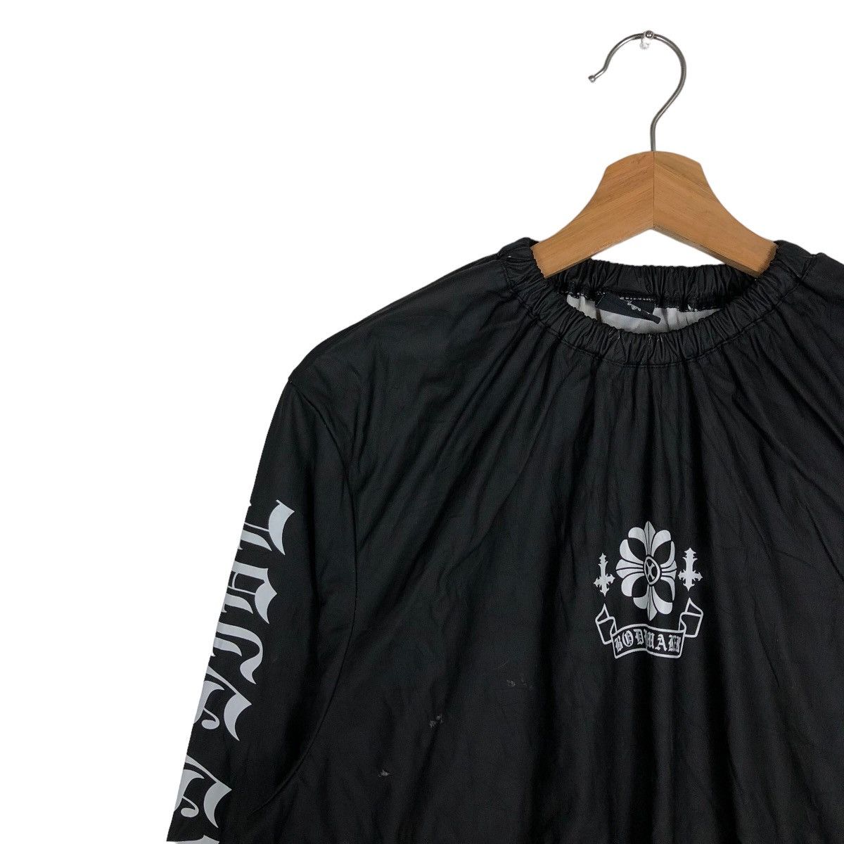 Japanese Brand 🔥Rare!! Long Sleeve Nylon Body Maker Japan Chrome Hearts Size US L / EU 52-54 / 3 - 7 Thumbnail