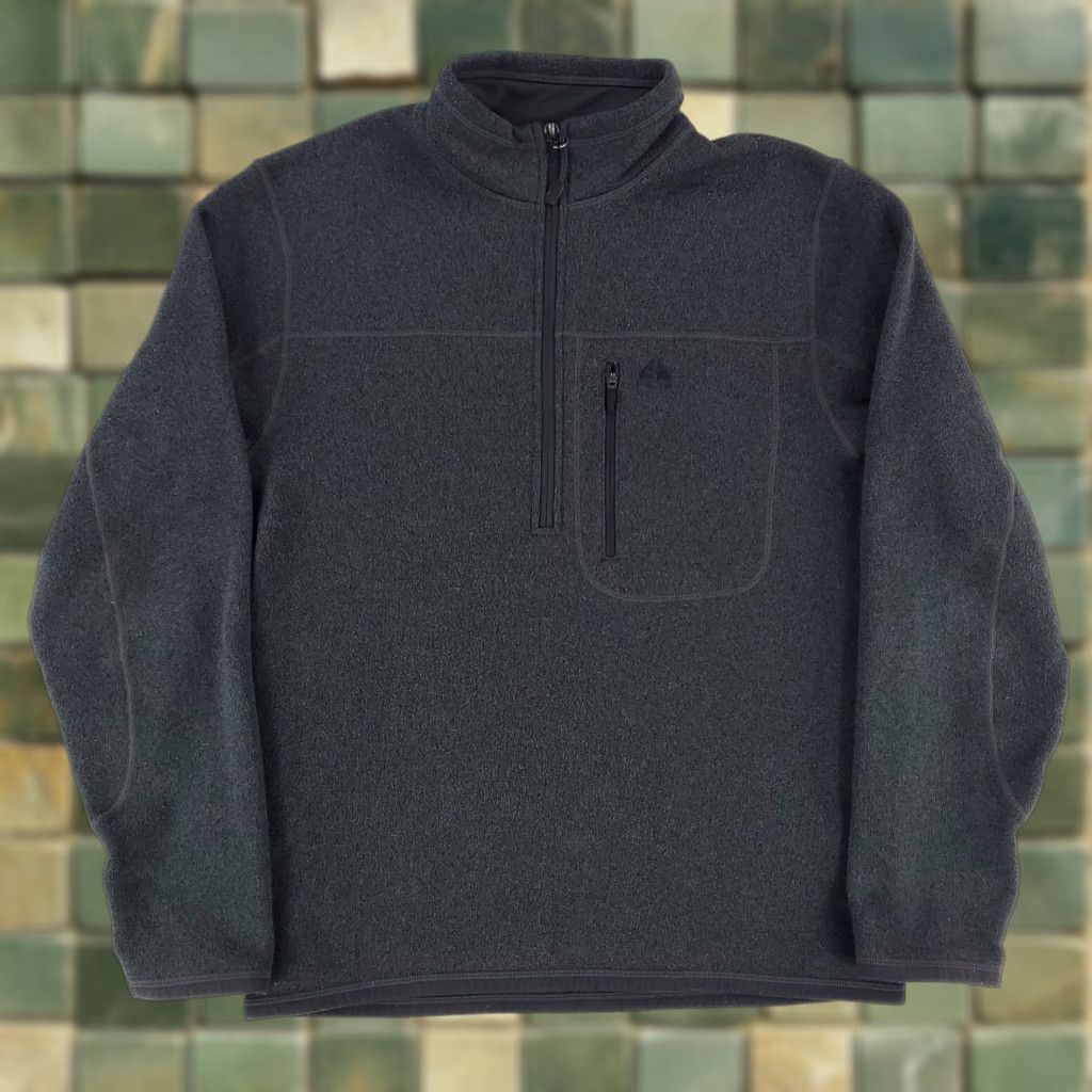 Nike ACG Nike ACG 1/4 Zip Sweatshirt Pullover Gray Banded Collar Mens S Size US S / EU 44-46 / 1 - 1 Thumbnail