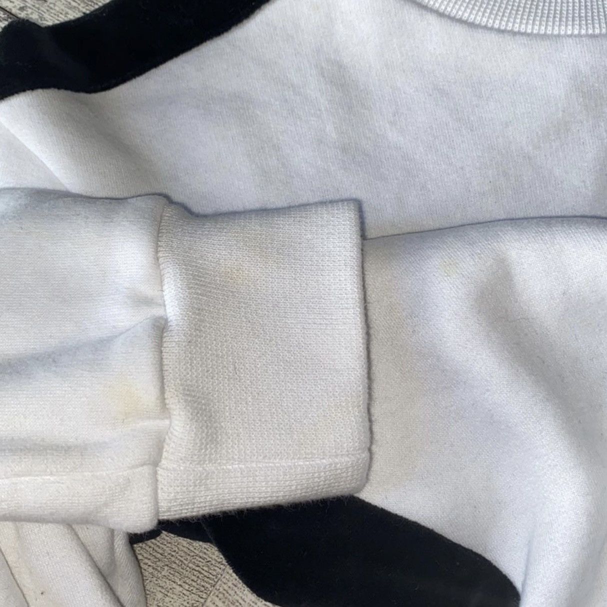 Fila FILA, Two Tone, Velvet Back, Cropped Sweatshirt Size M / US 6-8 / IT 42-44 - 9 Thumbnail