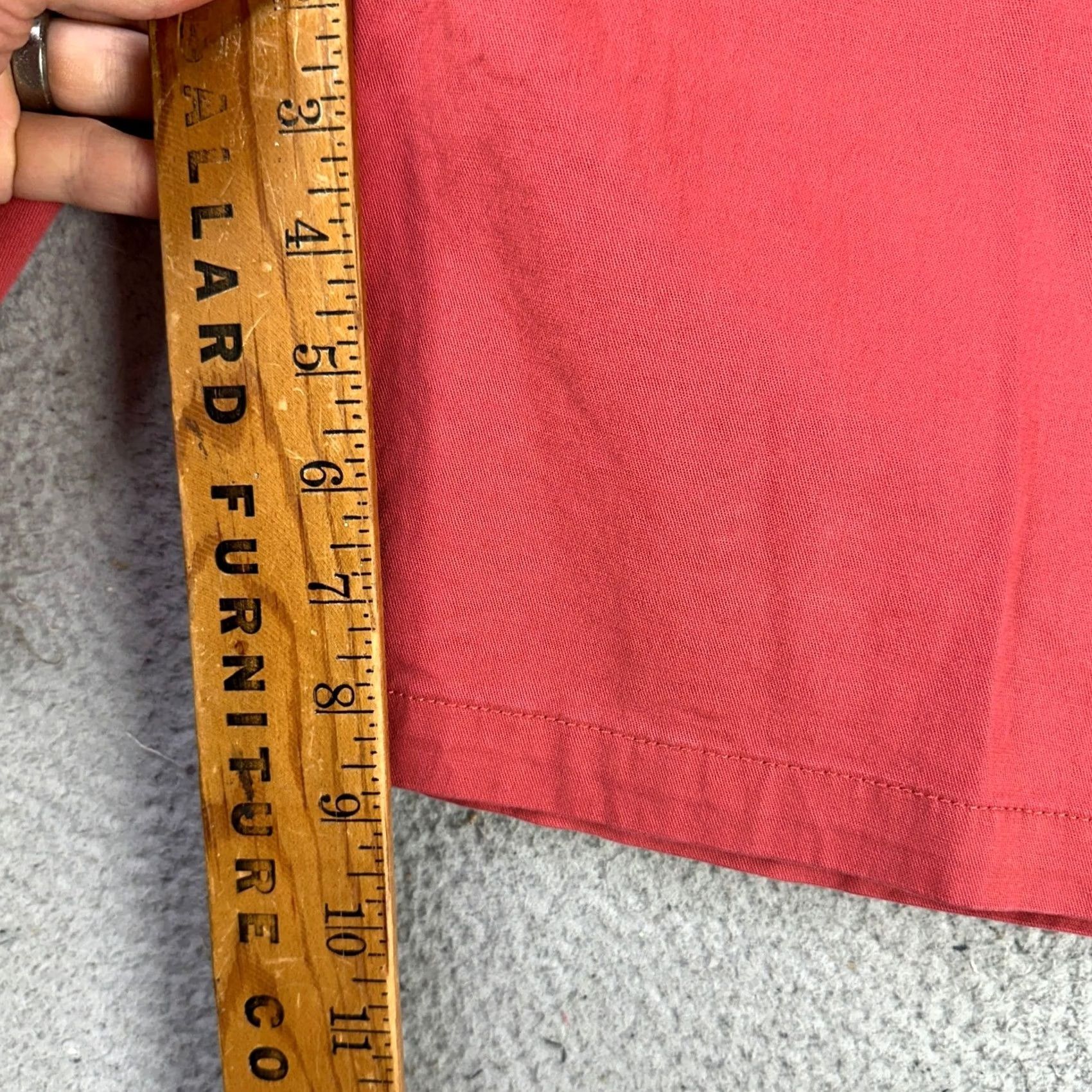 Izod IZOD Saltwater Chino Short Red Khaki Stretch Classic Fit Pocket Adult Men 42X9.5 NEW Size US 42 / EU 58 - 7 Thumbnail