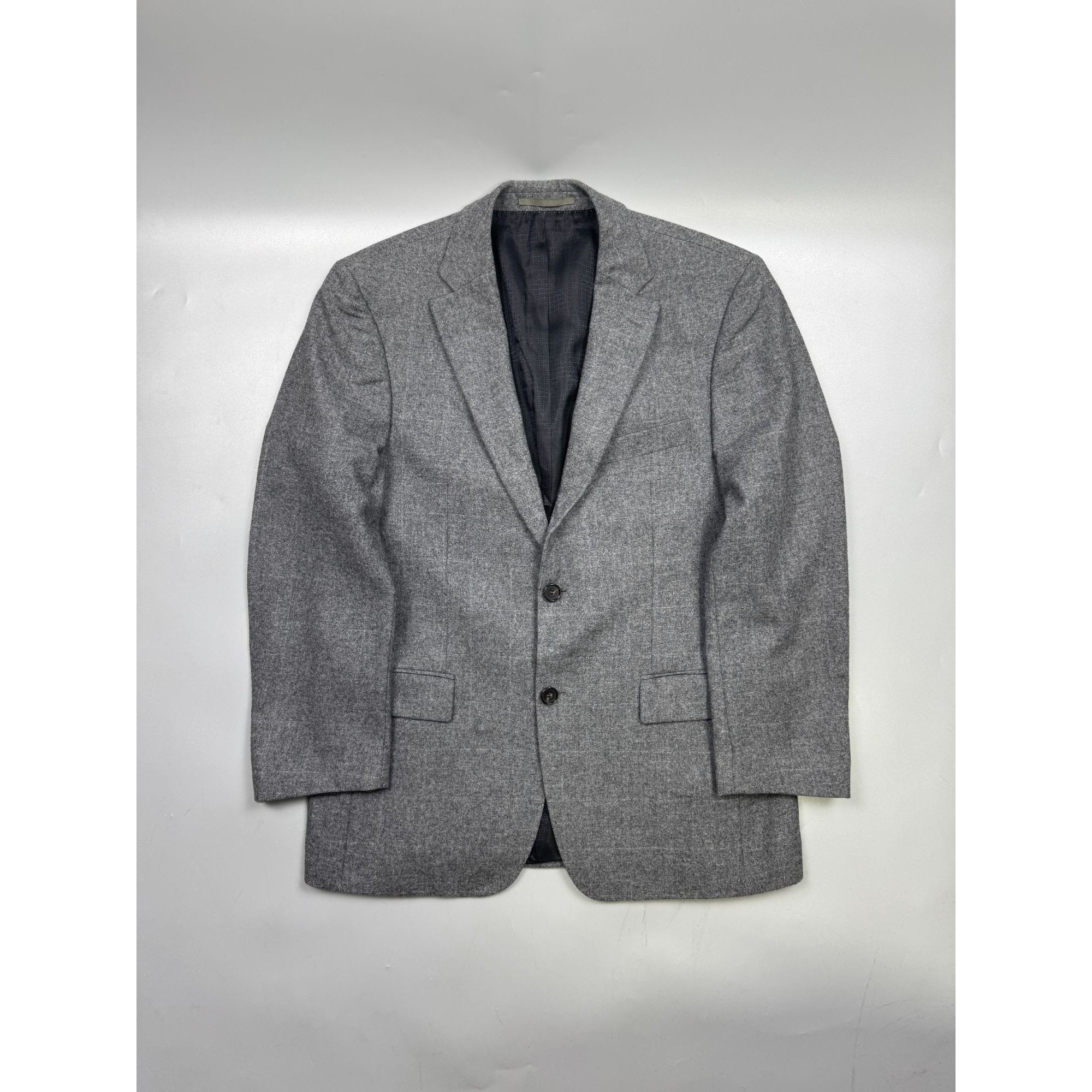 Hugo Boss Hugo Boss Pasini Checkered Wool Blazer (Y1276) Size 38R - 1 Thumbnail