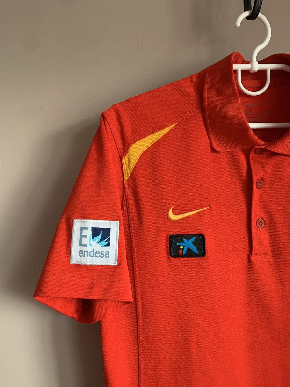 Nike Spain Basketball Polo Shirt Nike Jersey Size S Size US S / EU 44-46 / 1 - 3 Thumbnail