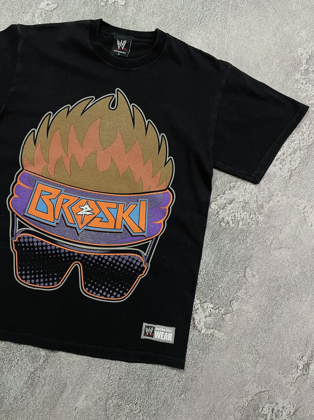 WWE Vintage WWE BROSKI Zack Ryder Shirt Size M Size US M / EU 48-50 / 2 - 2 Thumbnail