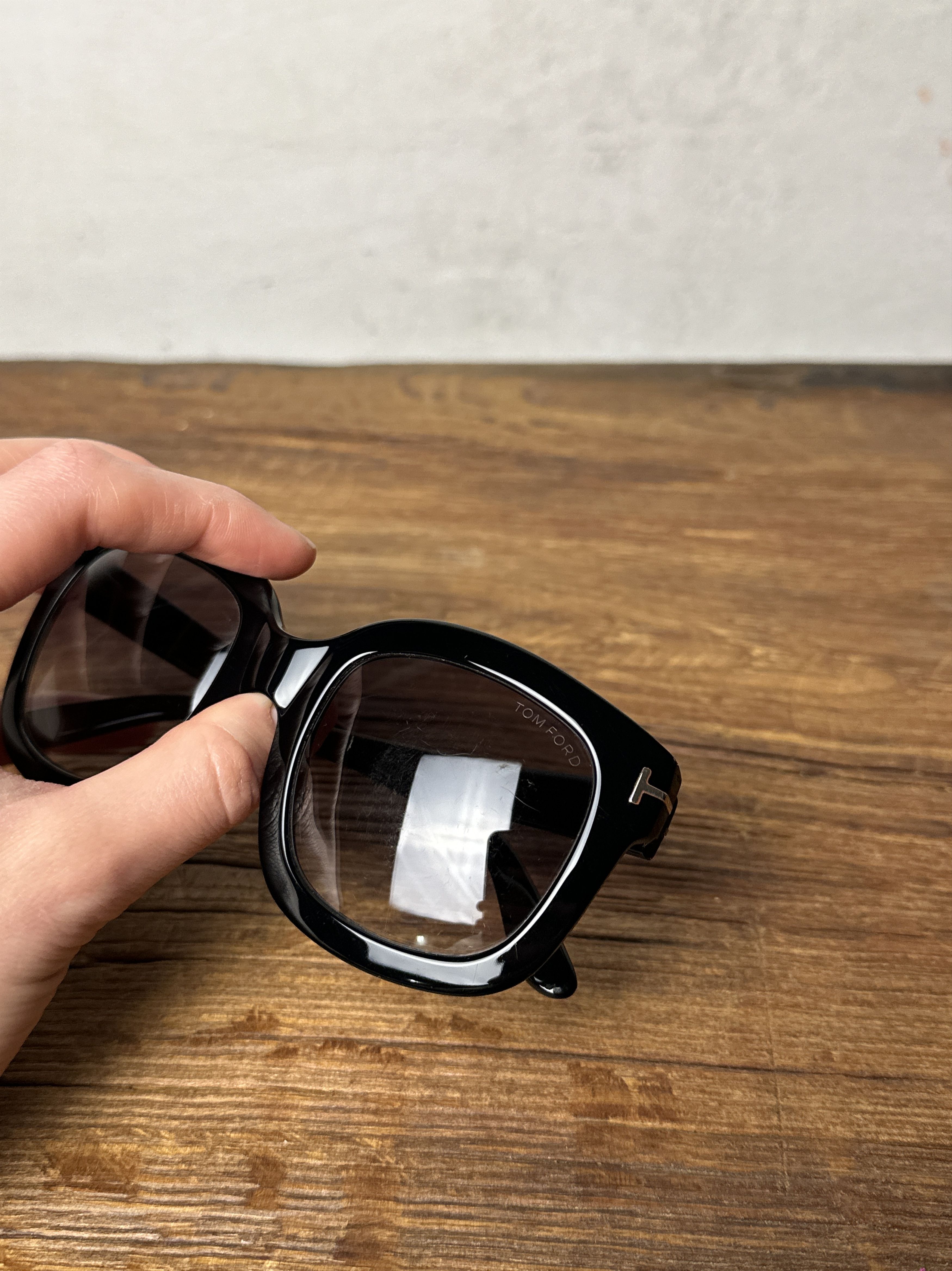 Tom Ford Tom Ford SS18 Black Acetate Sunglasses Size ONE SIZE - 3 Thumbnail