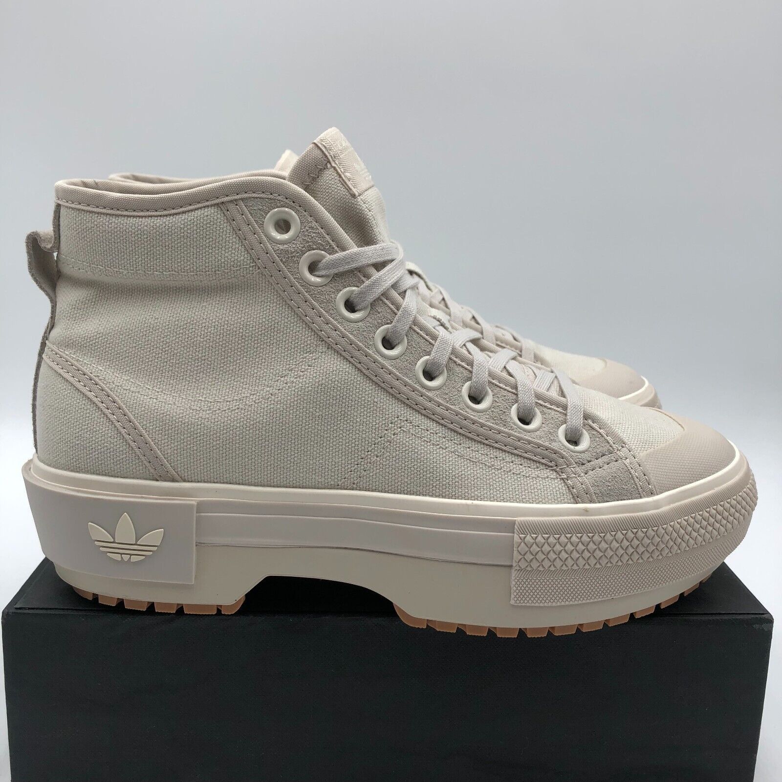 Adidas Adidas Nizza Trek Sneakers Women’s Size 7 Beige Canvas Size US 7 / IT 37 - 6 Thumbnail