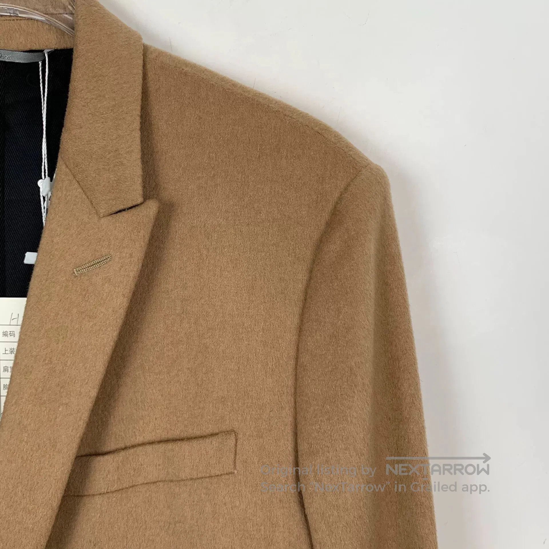 Dior camel wool suit coat by dior. Size US L / EU 52-54 / 3 - 3 Thumbnail