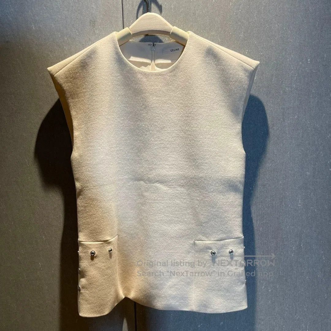 Phoebe Philo Celine Phoebe Philo Vest Top. Size S / US 4 / IT 40 - 8 Thumbnail