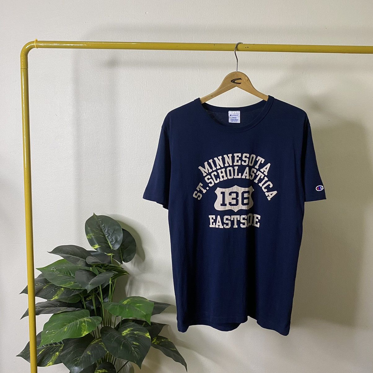 Champion × Vintage Y2K Champion x The College of St. Scholastica Minnesota Tee Size US M / EU 48-50 / 2 - 1 Thumbnail