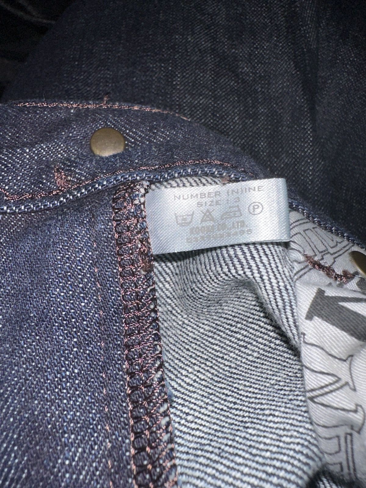 Number (N)ine Number nine denim Size US 30 / EU 46 - 4 Thumbnail