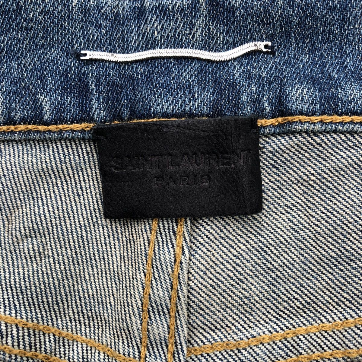 Saint Laurent Paris Saint Laurent Paris D21 M/SK-MW Skinny Jeans Size US 30 / EU 46 - 10 Thumbnail