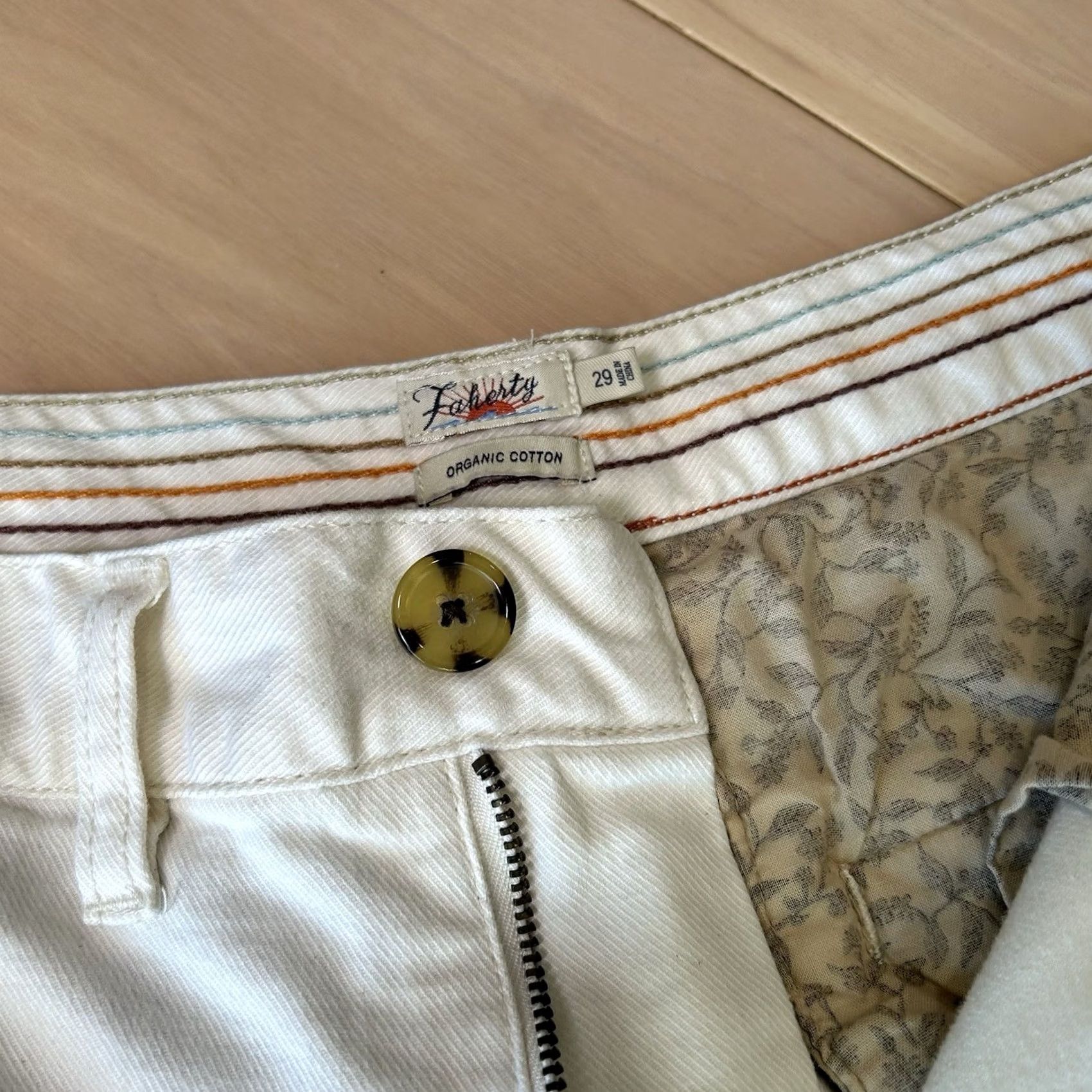 Faherty Faherty Chino Trouser Straight Leg Twill Men’s 29 Size US 29 - 4 Thumbnail