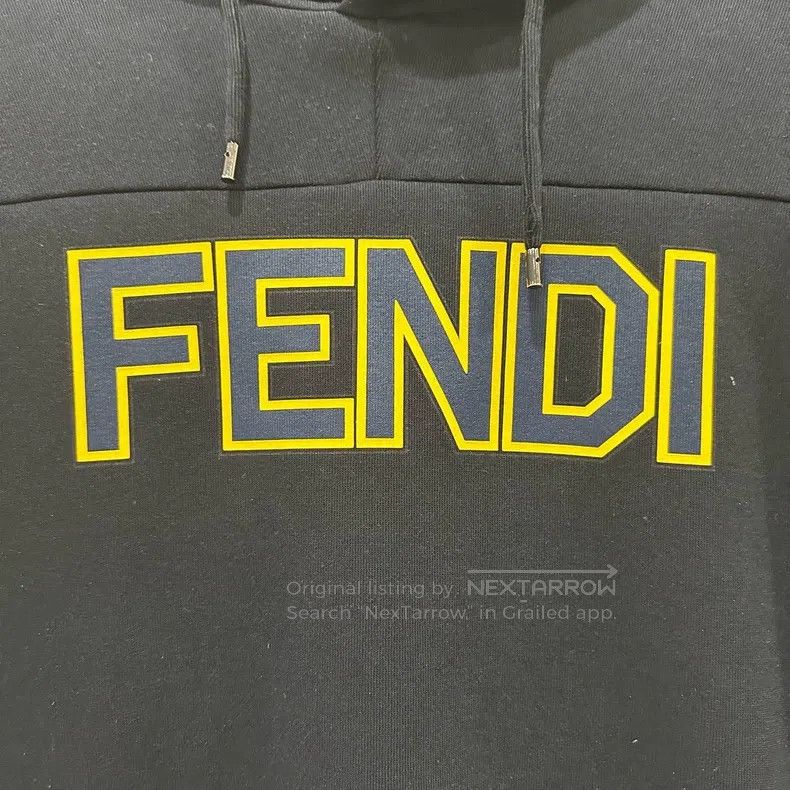 Other Fendi Letter logo hooded sweatshirt Size US S / EU 44-46 / 1 - 4 Thumbnail