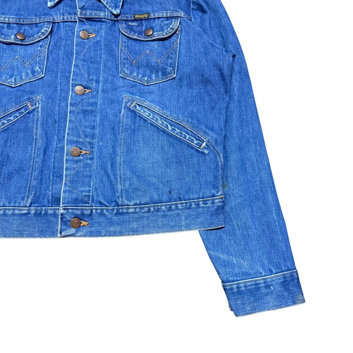 Wrangler Vintage 70s Wrangler 126MJ Denim Jacket Size US L / EU 52-54 / 3 - 4 Thumbnail