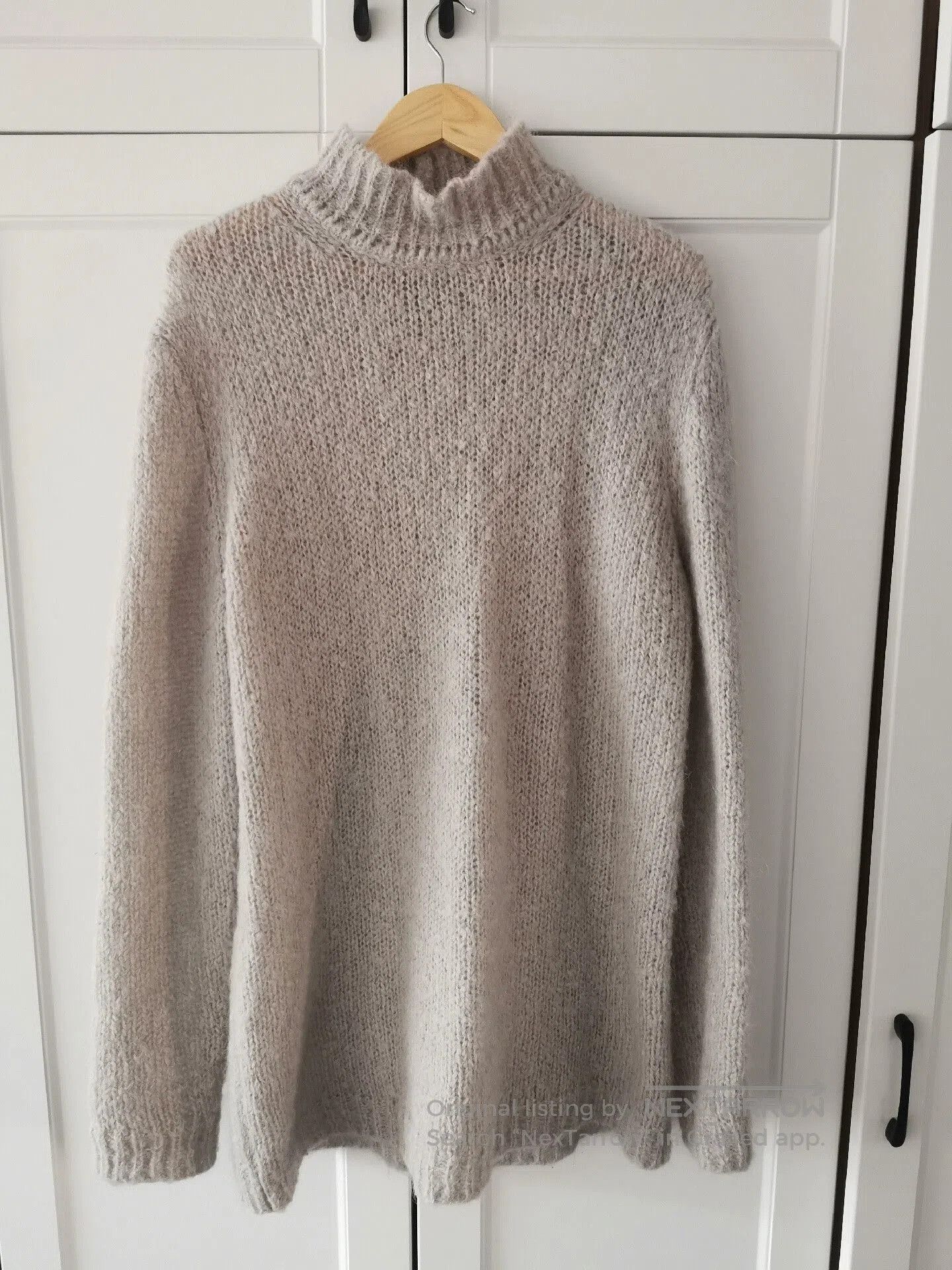 Rick Owens Rick Owens Mohair Sweater in Pearl Color. Size M / US 6-8 / IT 42-44 - 2 Thumbnail