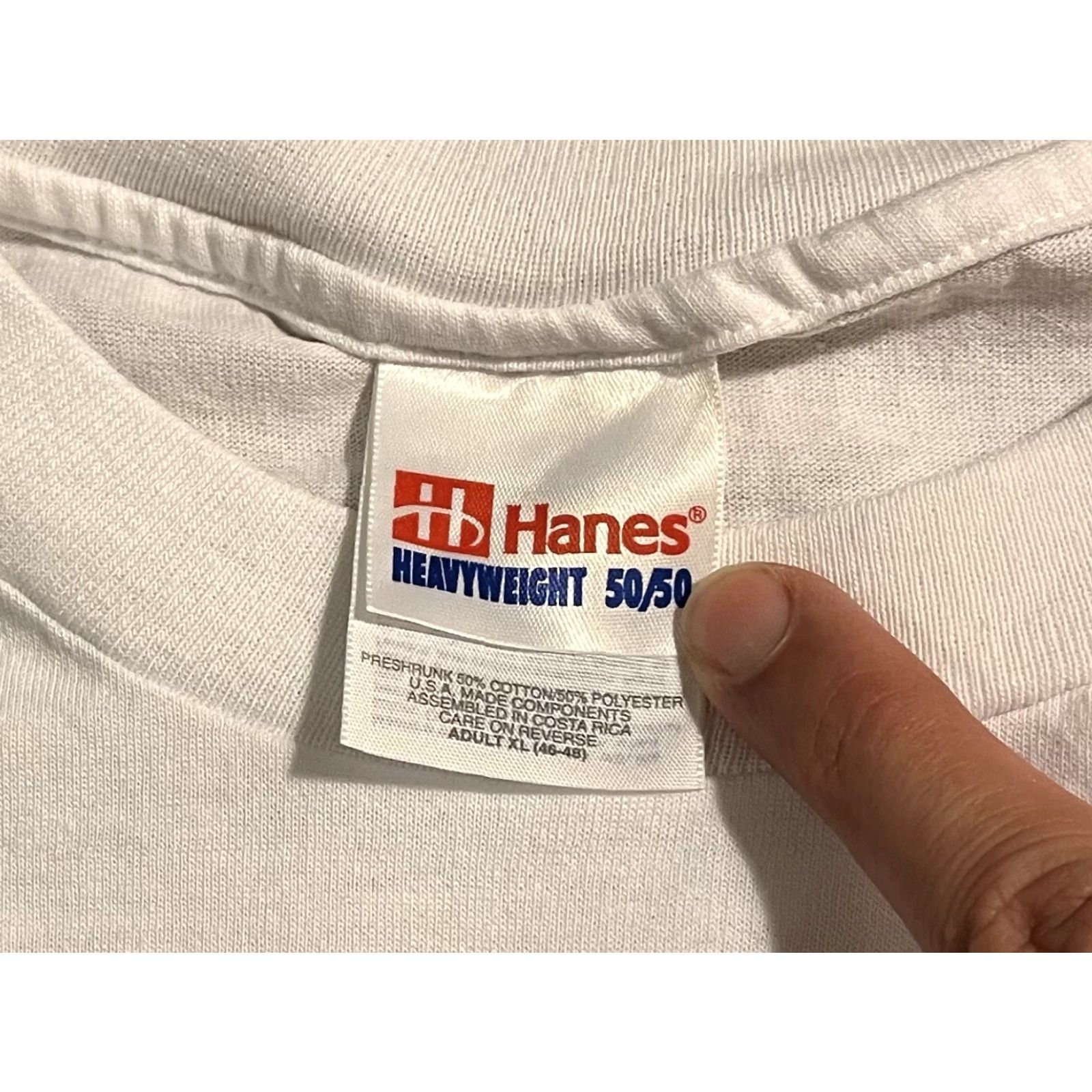 Hanes VINTAGE Fredrick Douglass Republican Club Rockland County Shirt Men’s XL White Hanes T-Shirt Graphic Print Logo 2000s Retro City Classic Size US XL / EU 56 / 4 - 4 Thumbnail