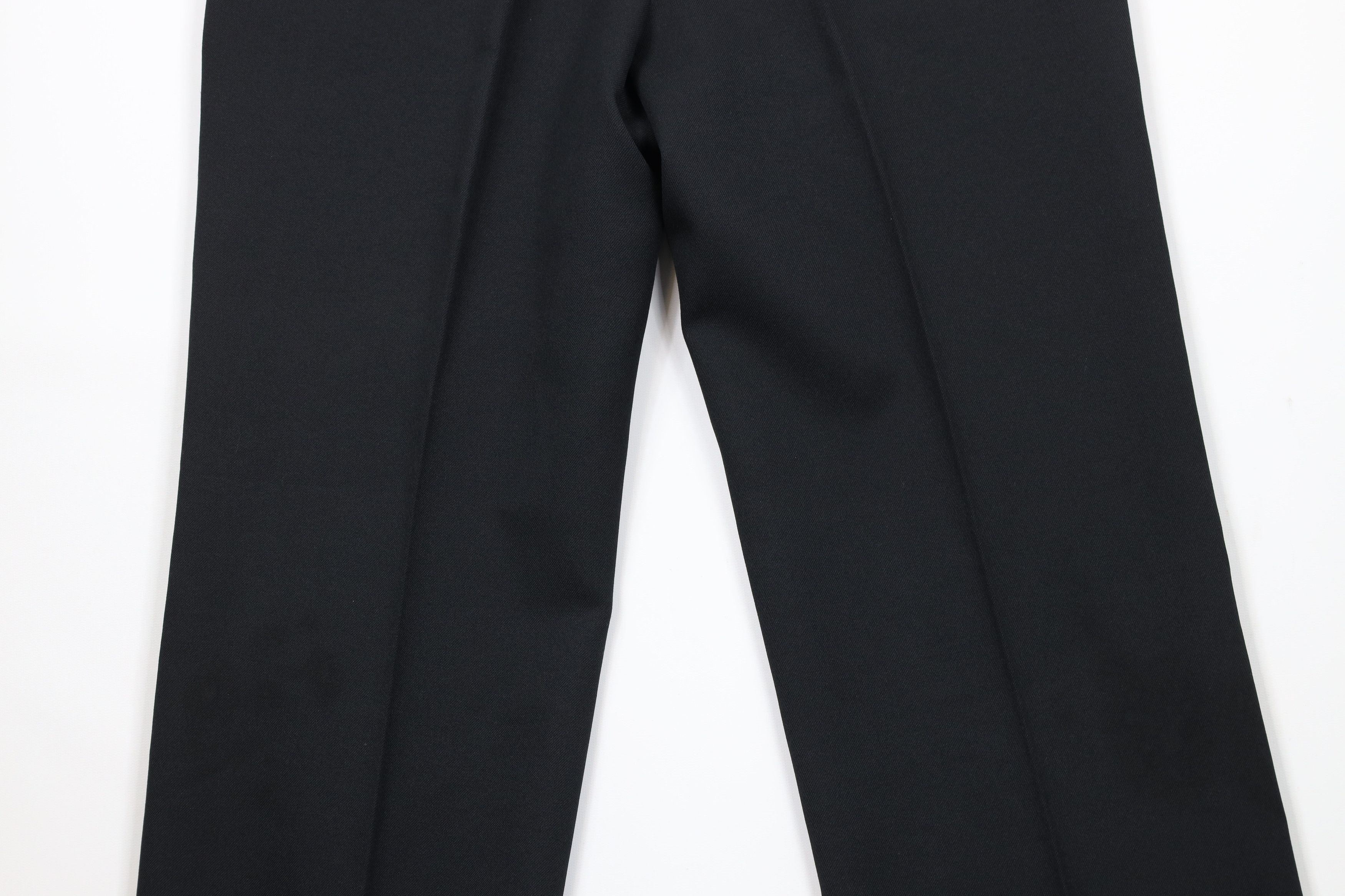 Vintage Vintage 90s Streetwear Flared Wide Leg Chino Pants Black Size US 34 / EU 50 - 12 Thumbnail