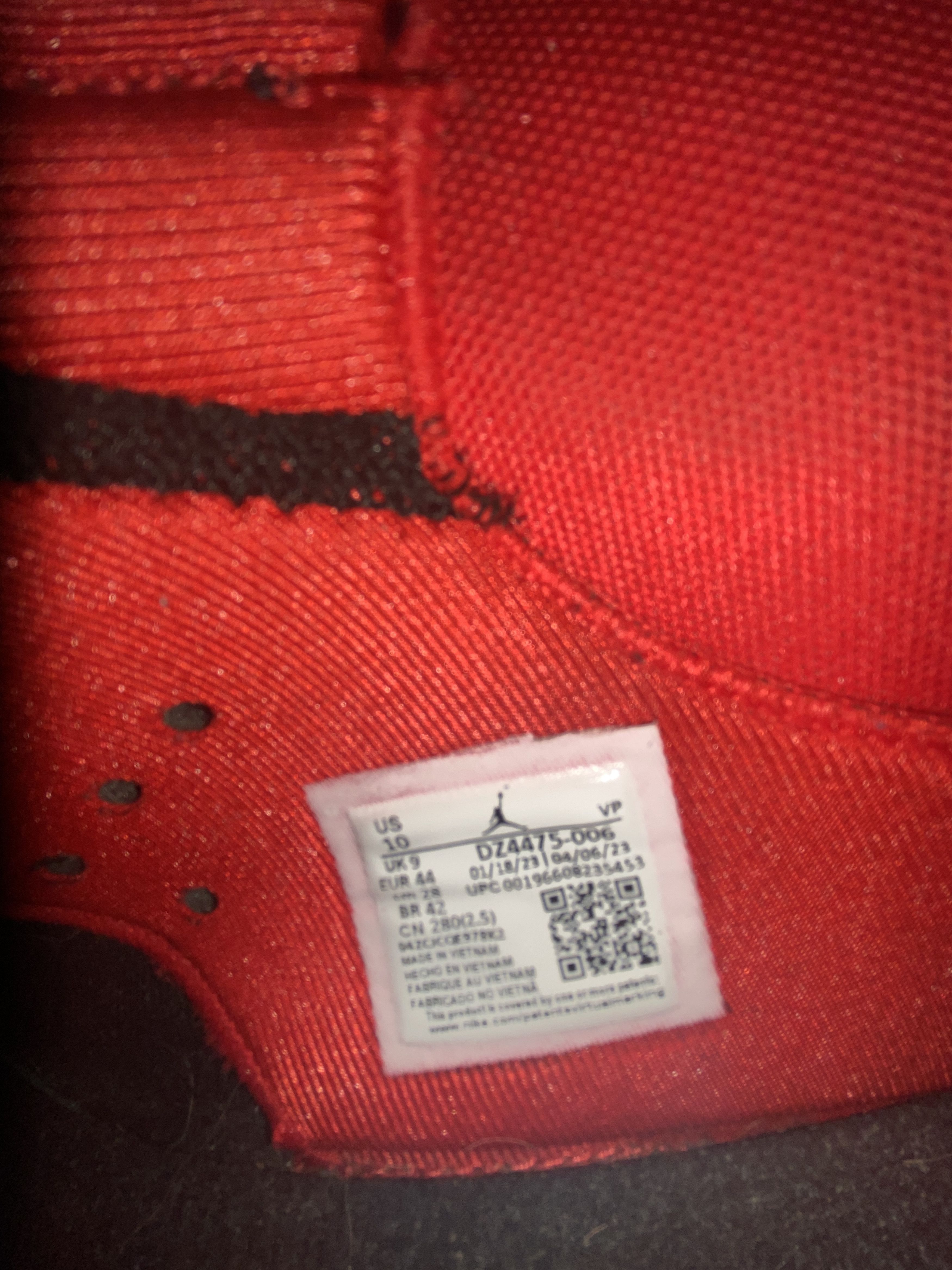 Jordan Brand JORDAN JUMPMAN MVP RAPTORS Size US 10 / EU 43 - 4 Thumbnail