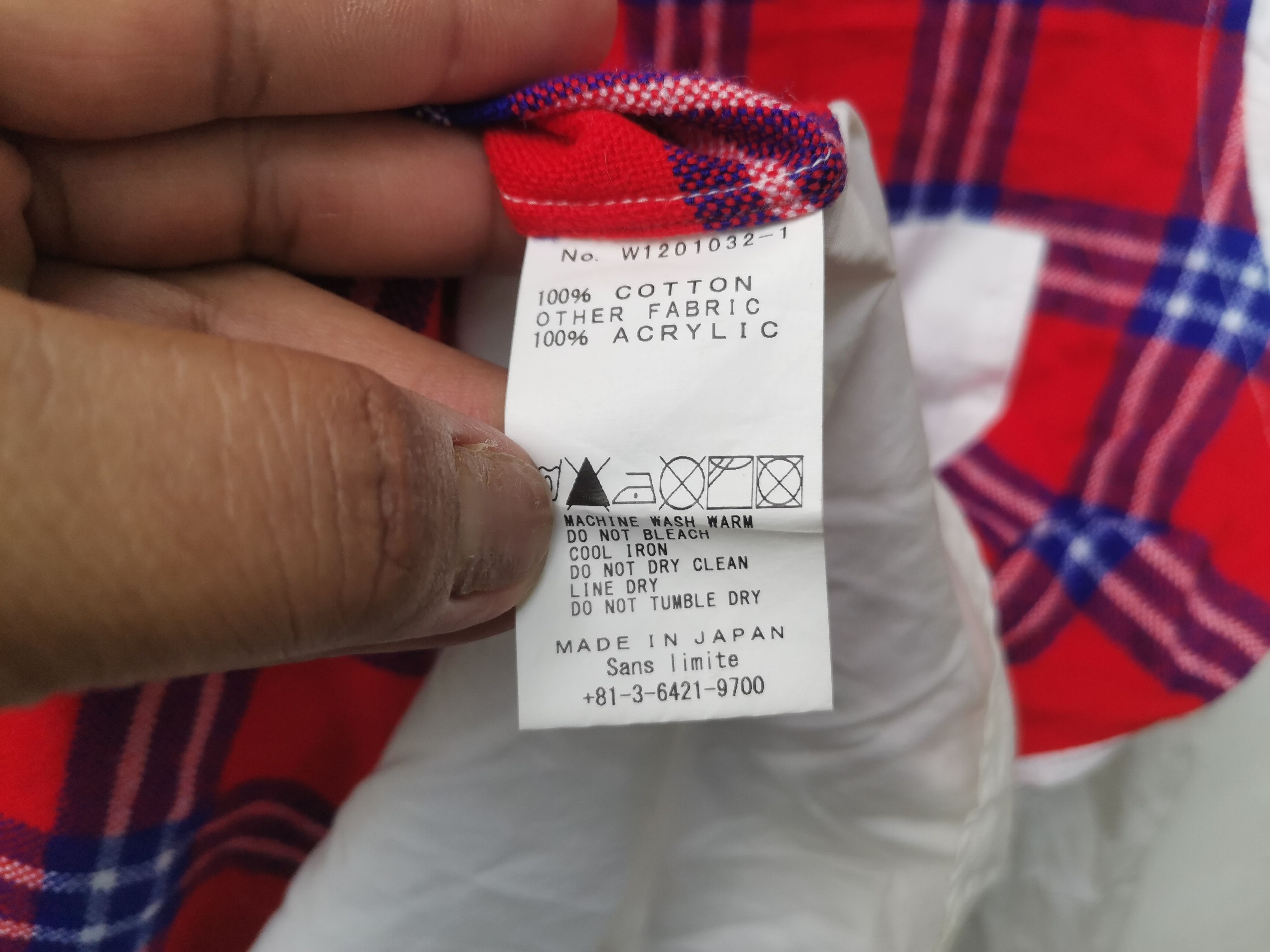 Japanese Brand Rare Sans Limite shirt buttons ups nice design Size US M / EU 48-50 / 2 - 5 Thumbnail
