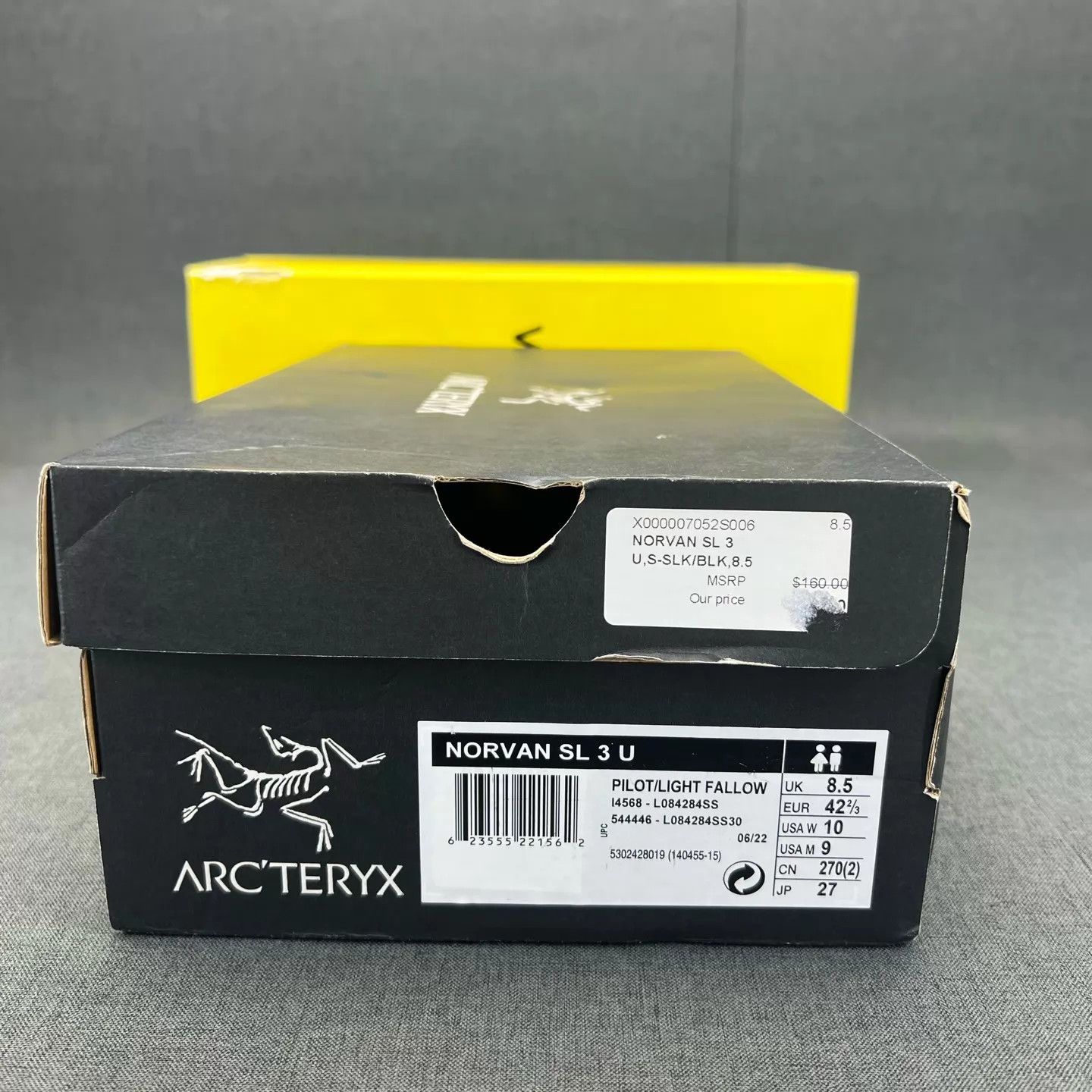 Arc'teryx Arc'teryx Norvan SL 3 Gray Size 42.5 Worn once Size US 9.5 / EU 42-43 - 9 Thumbnail