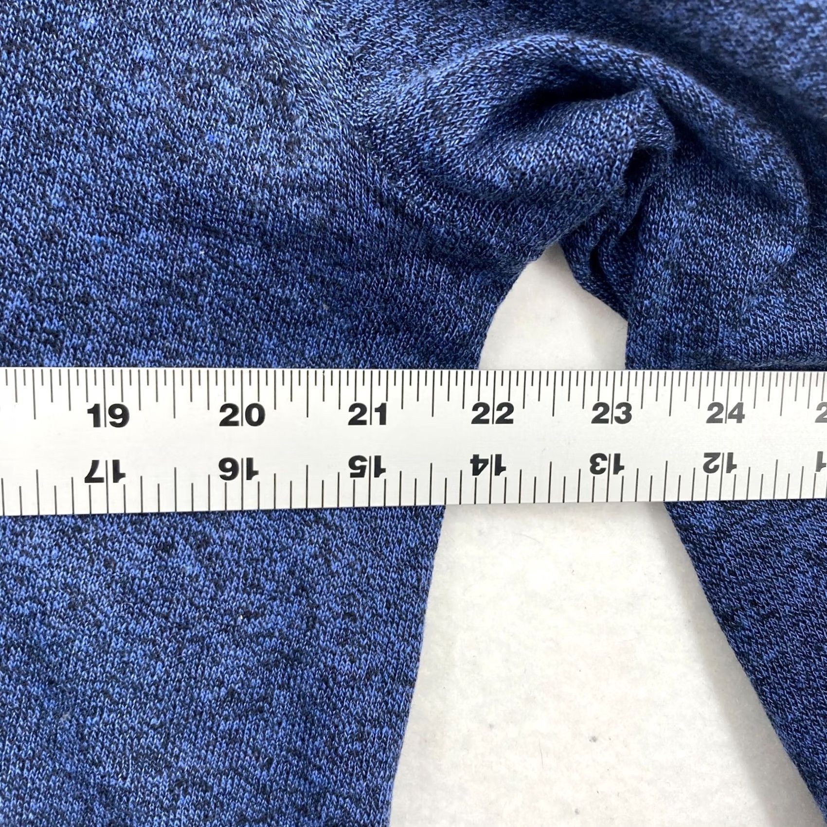 Banana Republic Banana Republic Silk Linen Blend V Neck Sweater Mens M Blue Preppy Casual Pullover Knit Long Sleeve Size US M / EU 48-50 / 2 - 7 Thumbnail