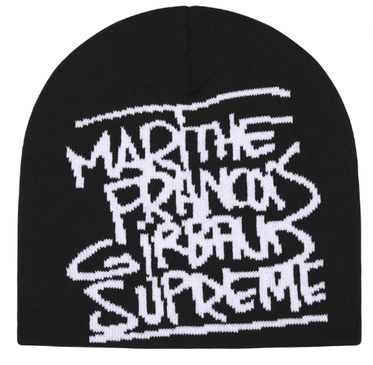Marithe + Francois Girbaud × Supreme Supreme Marithé + François Girbaud Beanie Black Size ONE SIZE - 1 Thumbnail