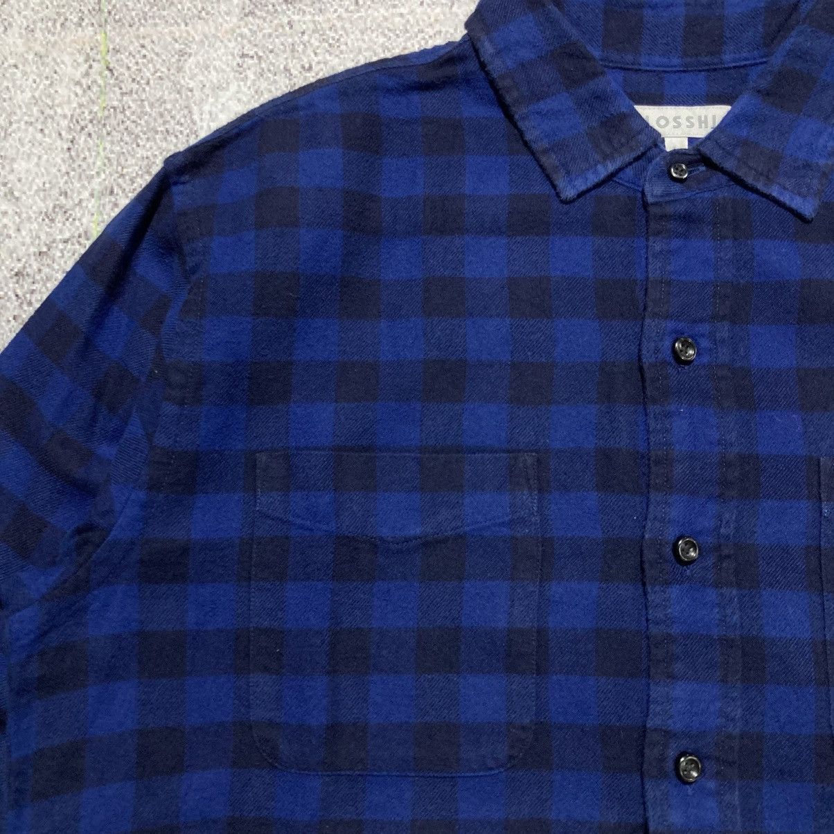 Japanese Brand 2000s Closshi Japan Flanel Plaid Long Slevee Shirt Button Up Size US L / EU 52-54 / 3 - 8 Thumbnail