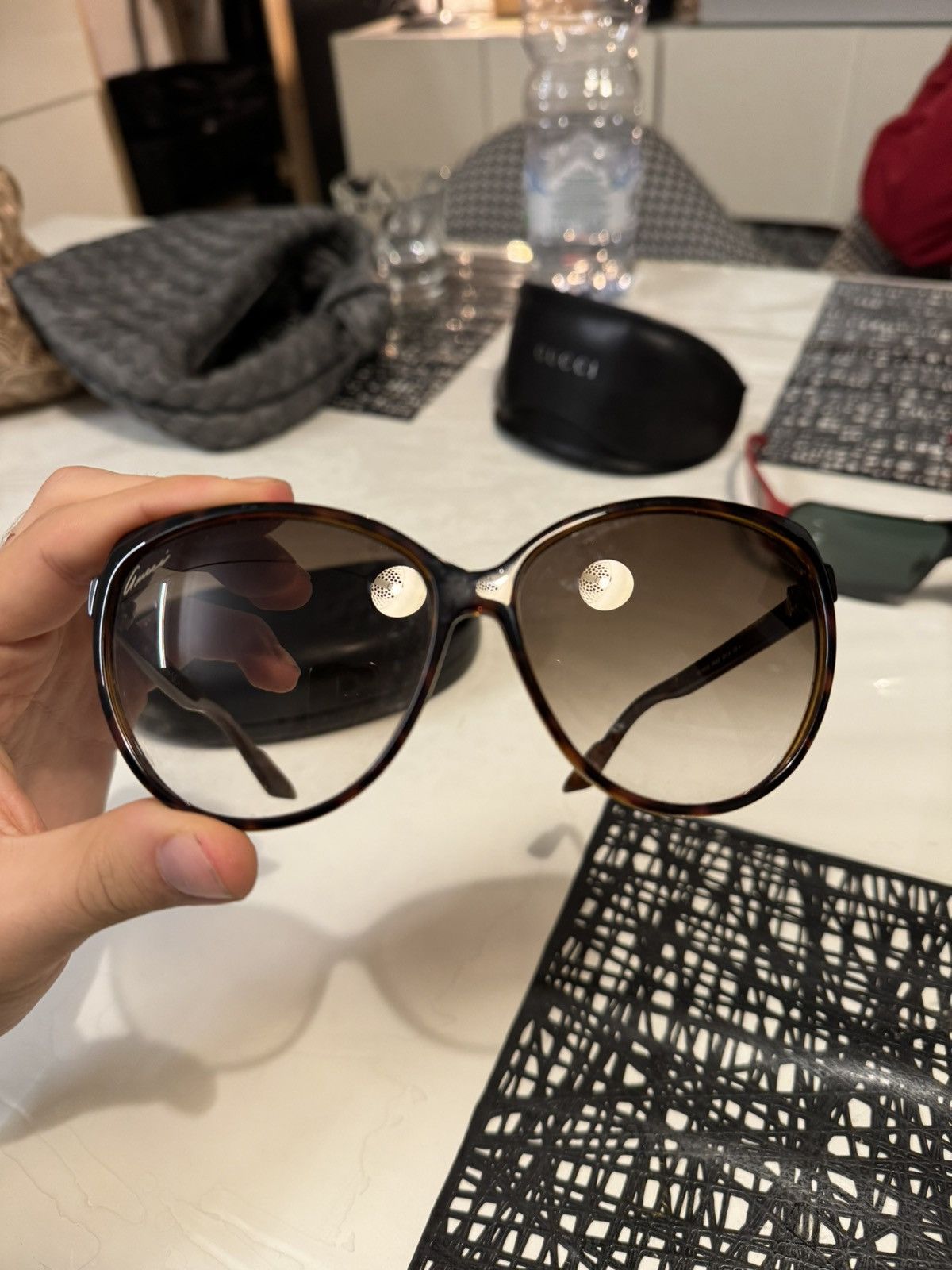 Gucci Vintage Gucci sunglasses Size ONE SIZE - 4 Thumbnail