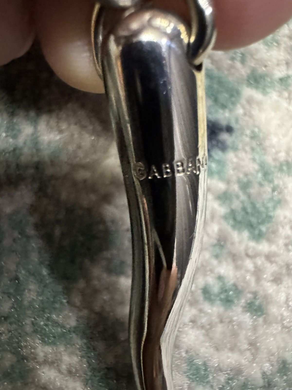 Dolce & Gabbana DOLCE & GABBANA SILVER HORN NECKLACE Size ONE SIZE - 4 Thumbnail