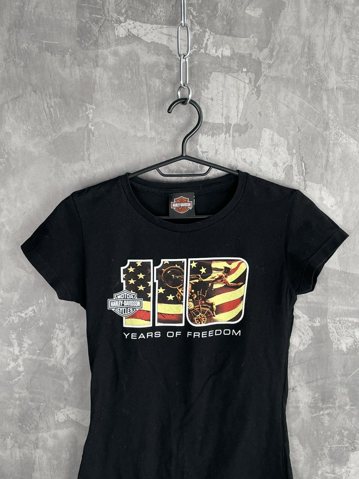 Harley Davidson × Vintage Vintage Y2K Harley Davidson Printed Retro 00s Tank Top Size M / US 6-8 / IT 42-44 - 2 Thumbnail