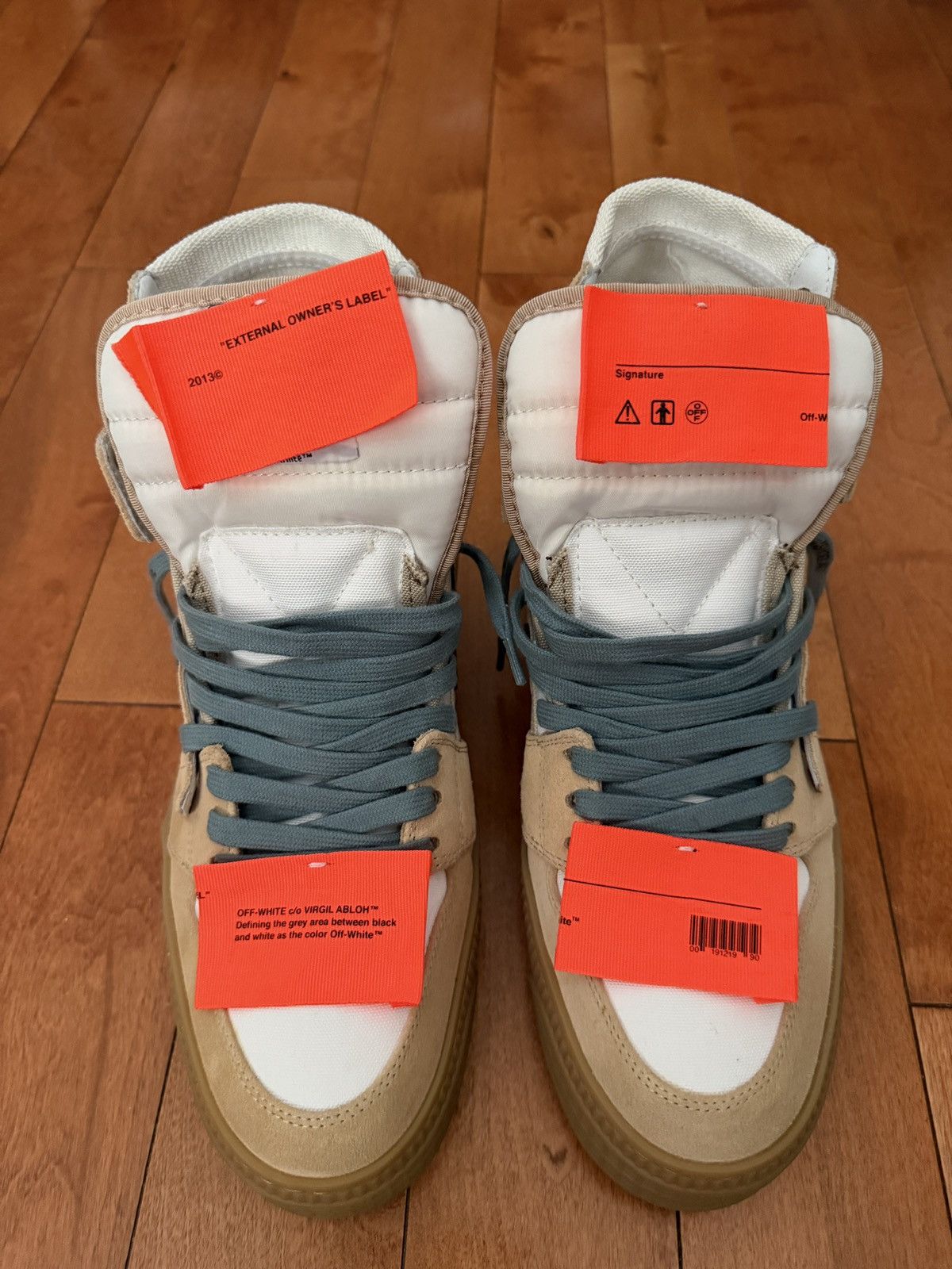 Off-White 3.0 Off-Court Lace-Up Sneakers Size US 9 / EU 42 - 3 Thumbnail