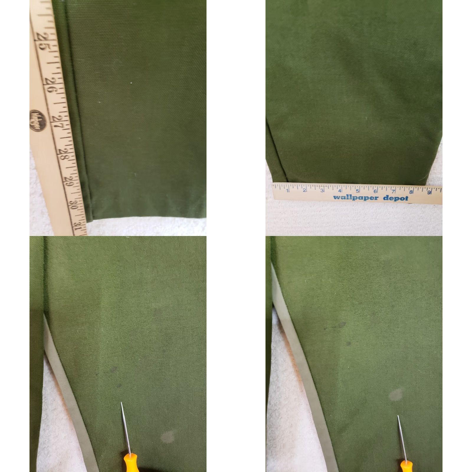 J Brand VINTAGE Rattlers Brand Brush Pants Pants 30X31 Green USA Made Hunting Outdoor Brush Guard 5-Pocket Mens Regular Inseam 31 Black? Size US 30 / EU 46 - 9 Thumbnail