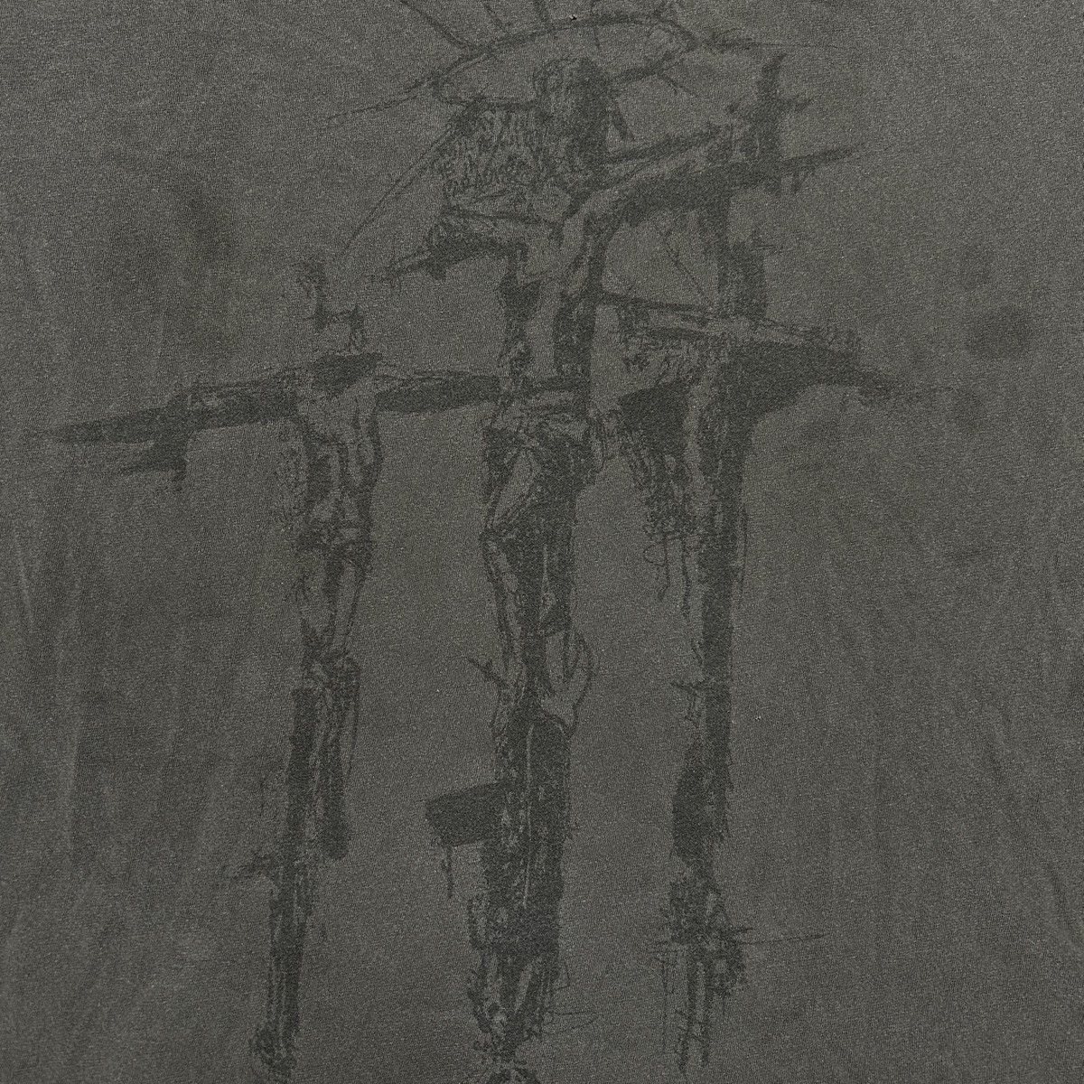 Vintage David x Goliath “Crucifixion” Faded Black Tee Size US L / EU 52-54 / 3 - 2 Thumbnail