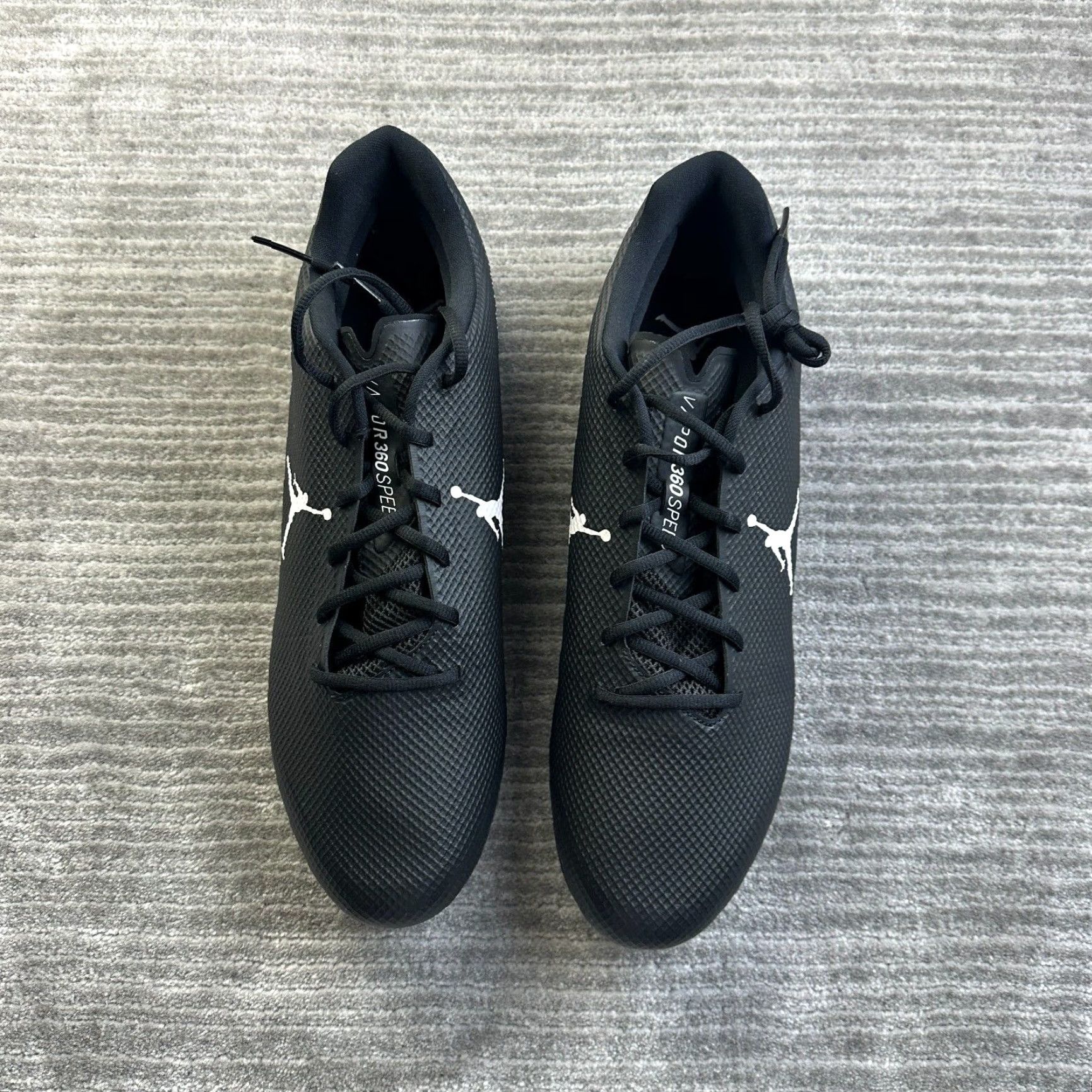 Nike Vapor Edge Speed 360 Cleats Nike Jordan Mens Size 14.5 Black CV1671-003 Size ONE SIZE - 3 Thumbnail