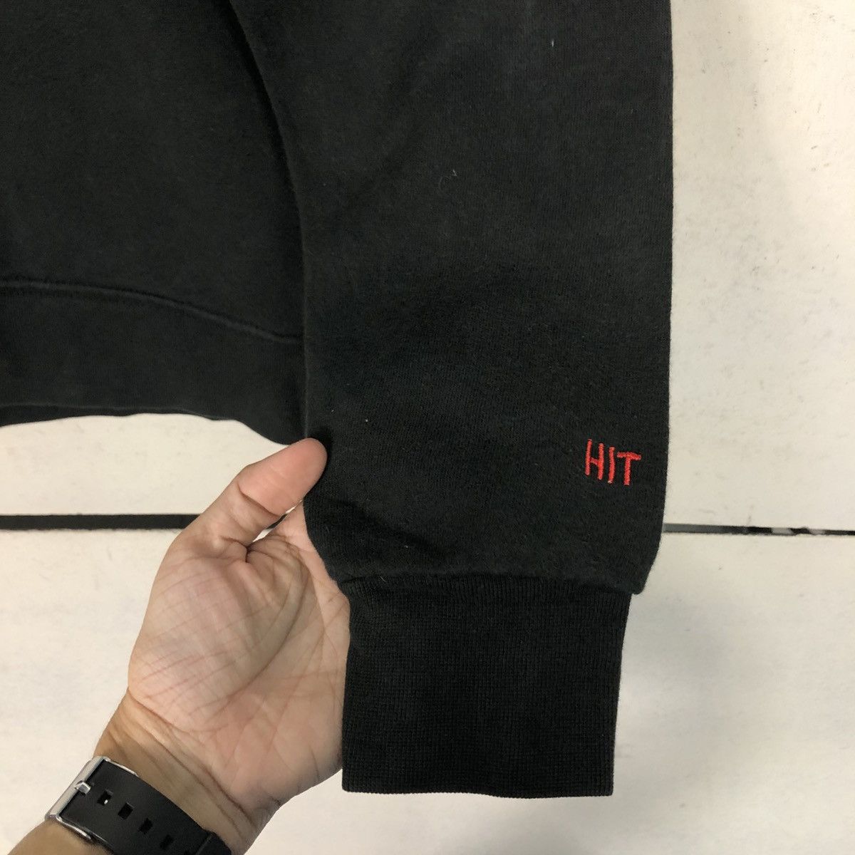 Japanese Brand 📌Vintage Sweatshirt Hit Logo Design Size US XL / EU 56 / 4 - 13 Thumbnail