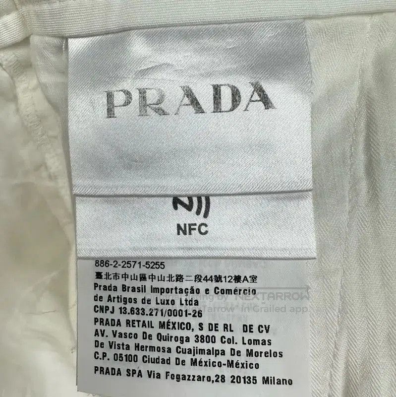 Prada Prada M Men's Summer White Shorts. Size US 30 / EU 46 - 5 Thumbnail