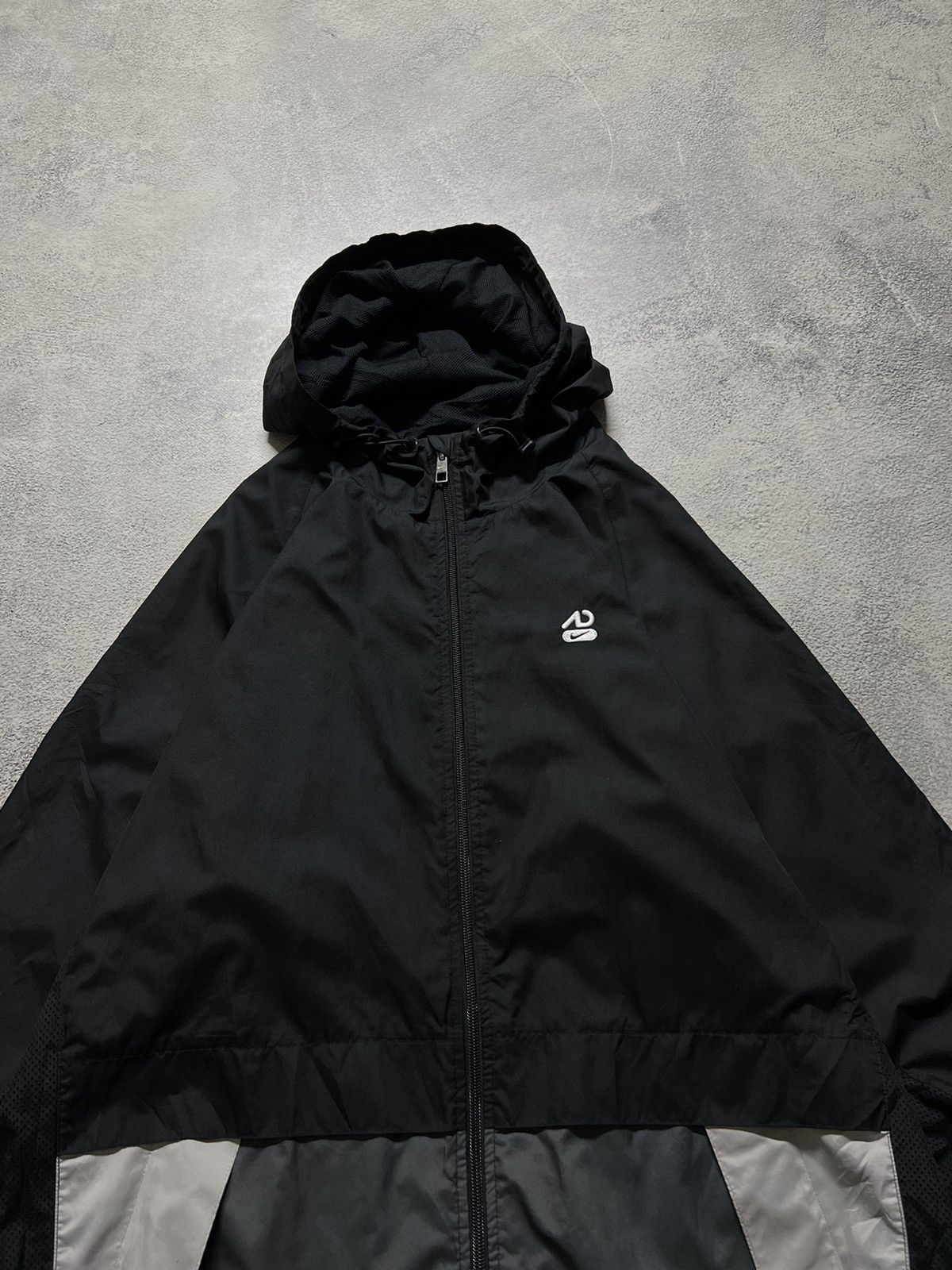 Vintage Vintage Y2k Nike AD 🖤 Nylon Mini Logo Jacket 00’s Size US XL / EU 56 / 4 - 7 Thumbnail