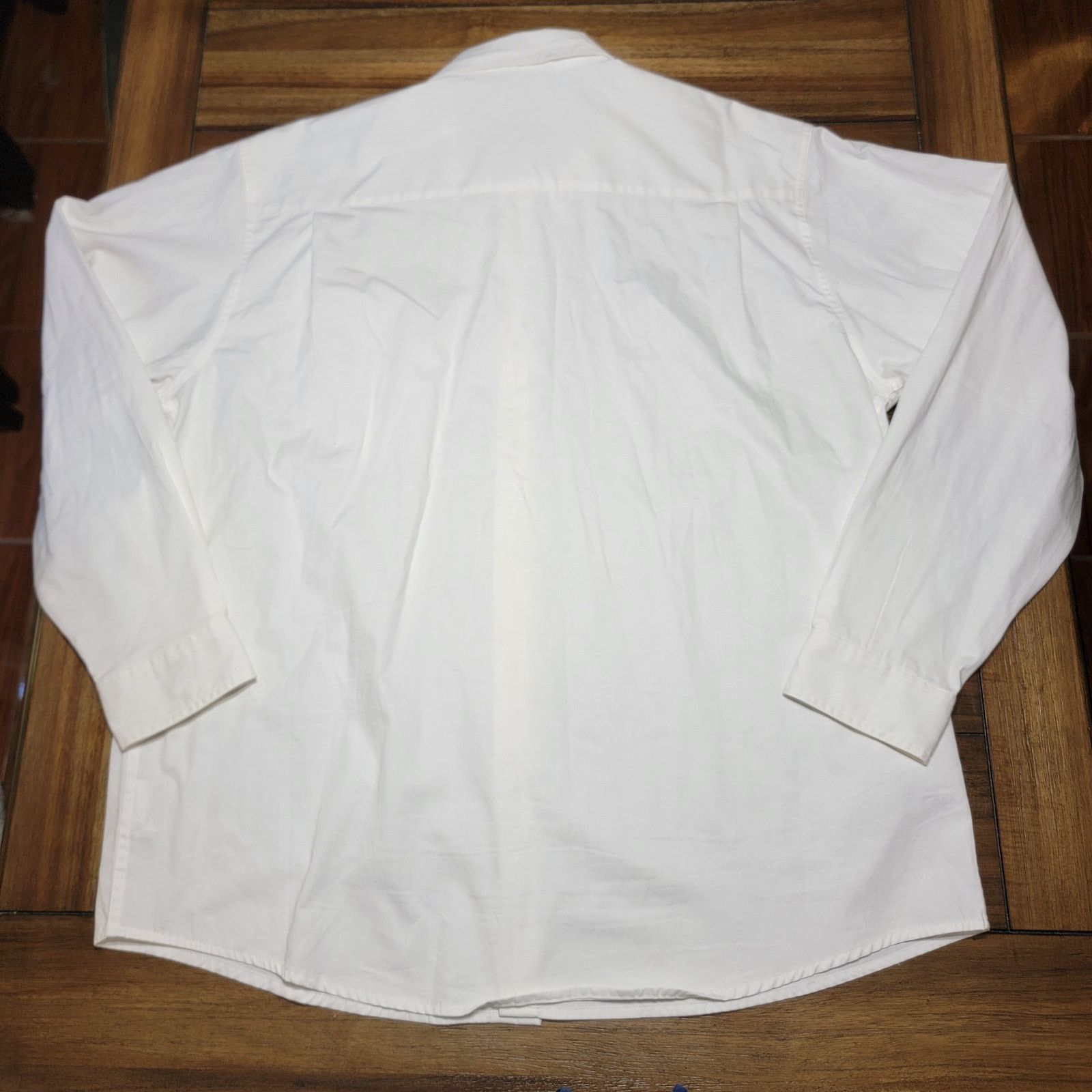 Wrangler Wrangler Authentics LS White Full Button Western Shirt - XL Size US XL / EU 56 / 4 - 3 Thumbnail
