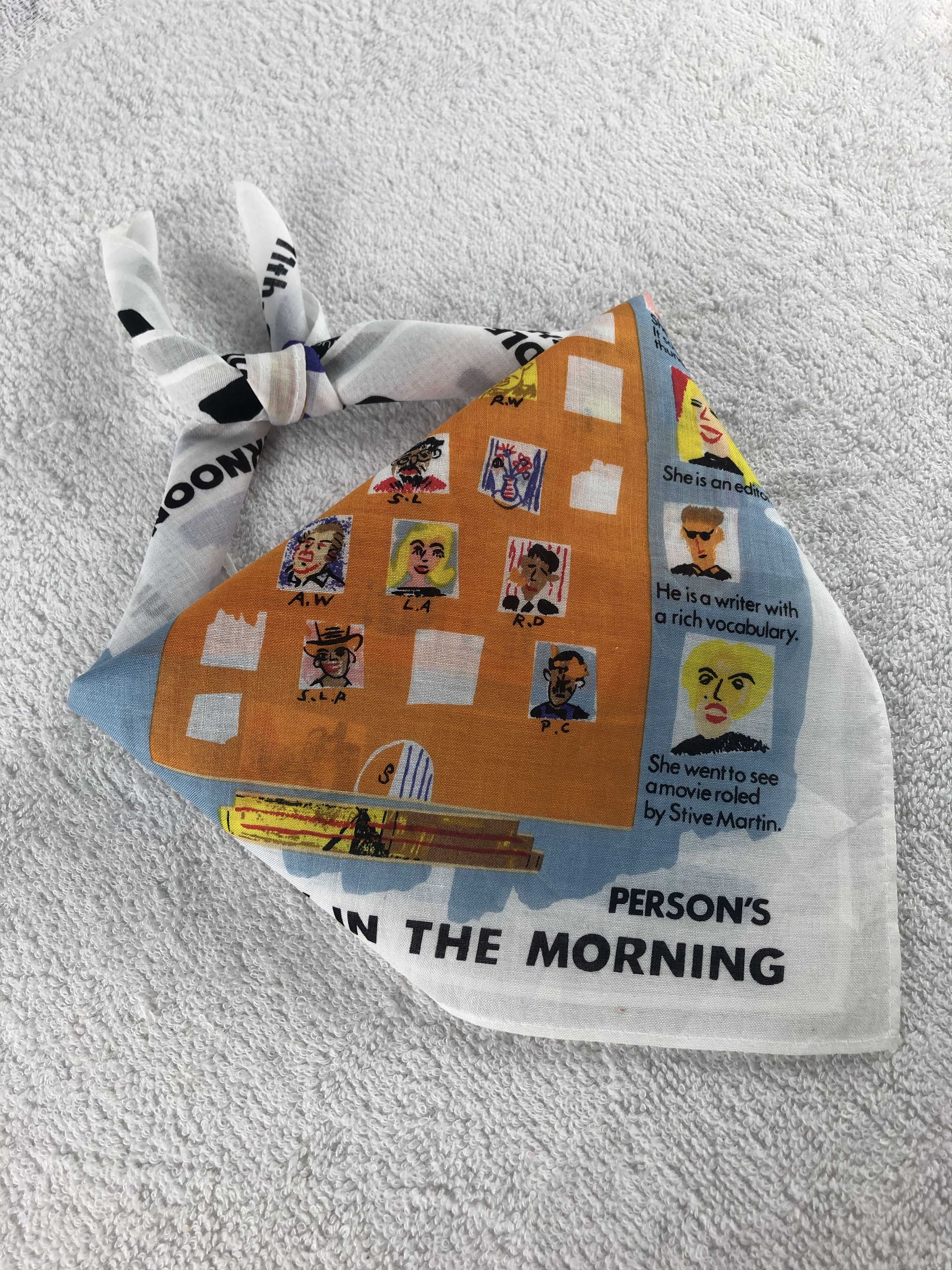 PERSON'S × Vintage Person's Handkerchief / Bandana / Neckerchief Size ONE SIZE - 2 Thumbnail