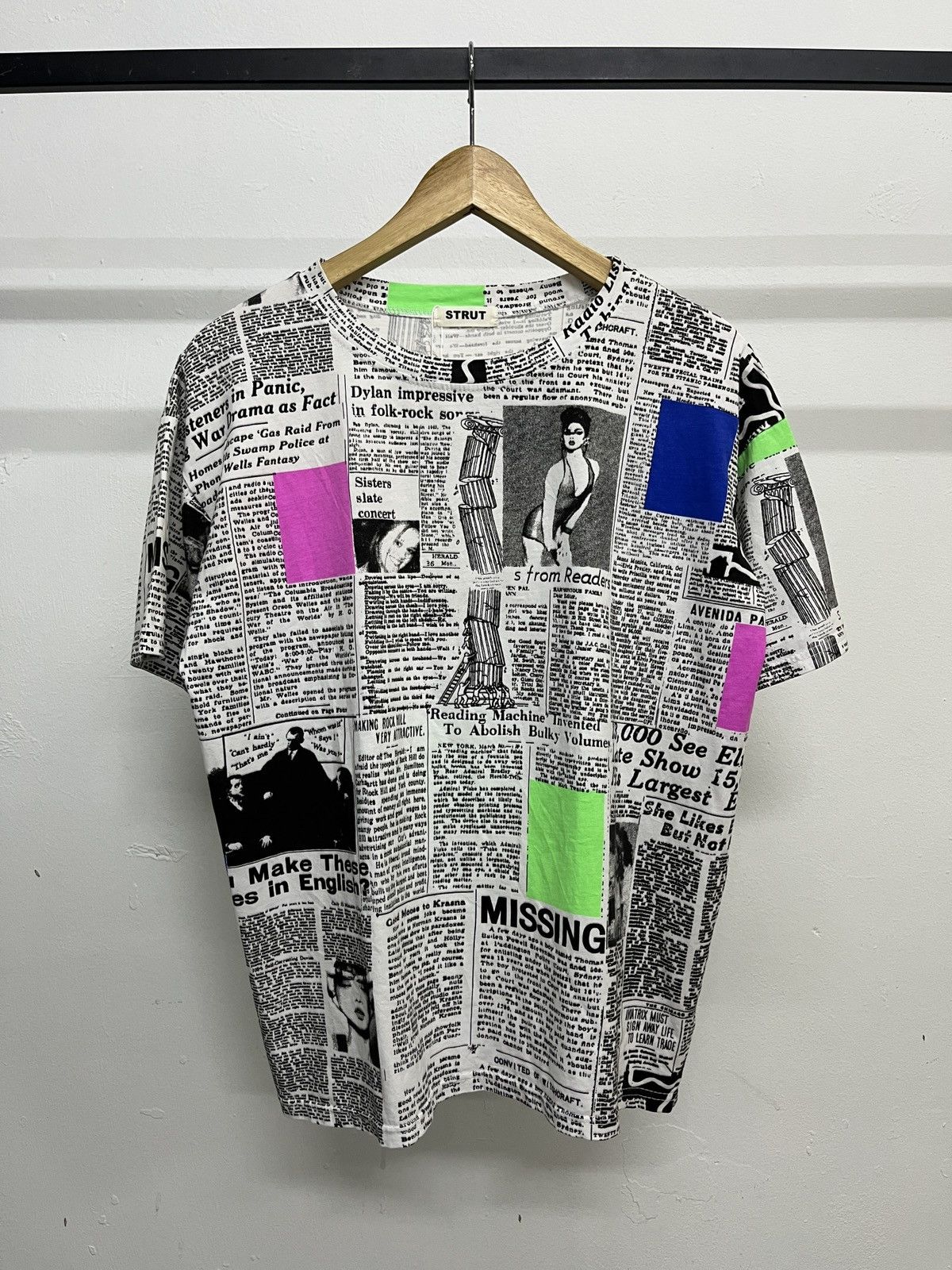 Beauty Beast Strut Japan Newspaper Galliano Hysteric Dior Inspired Size US M / EU 48-50 / 2 - 9 Thumbnail