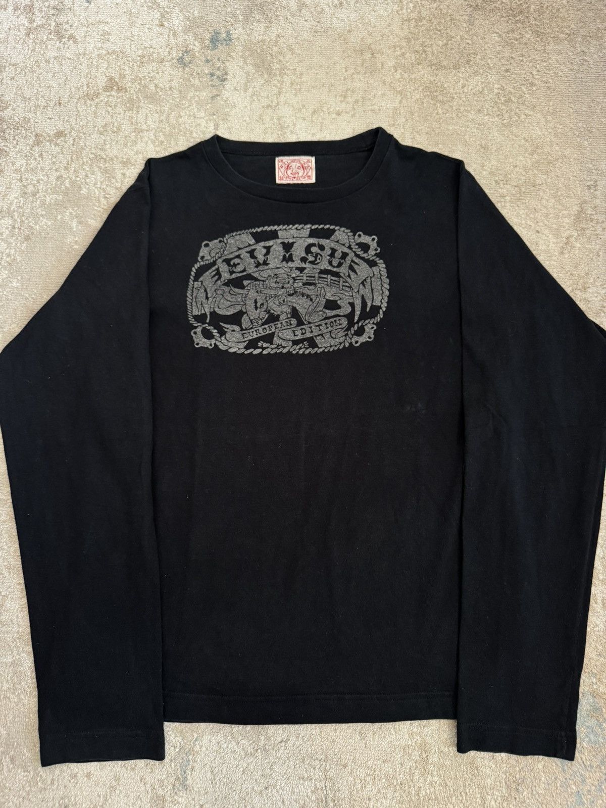 Evisu Evisu longsleeve european edition rare vintage Size US L / EU 52-54 / 3 - 1 Thumbnail