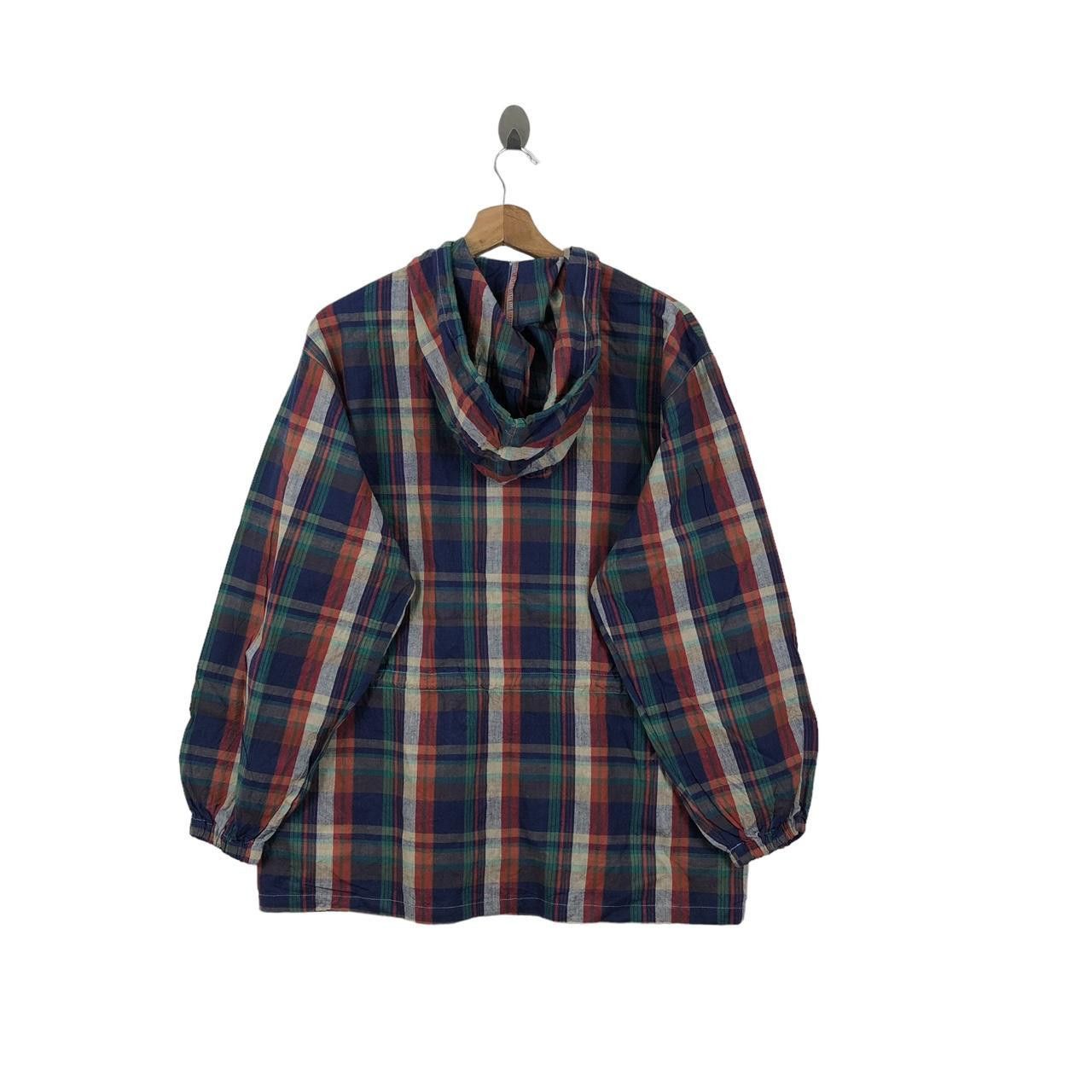 Other Vintage EMBLEM CASTLE Tartan Hoodie Jacket Windbreaker Size US M / EU 48-50 / 2 - 2 Thumbnail