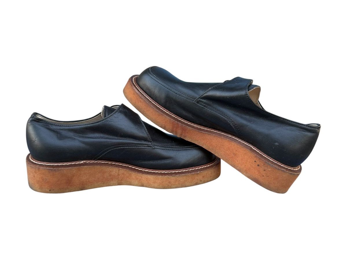 Japanese Brand × Y's × Yohji Yamamoto RARE Y’s Bis L’iMi By Yohji Yamamoto Leather Yam Shoes Size US 7 / EU 40 - 5 Thumbnail