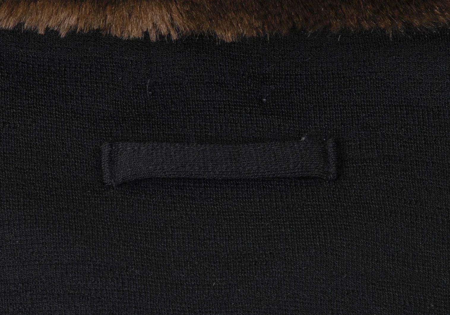 Jean Paul Gaultier Faux Fur Collar Knit Blouson in Black Size 48 Size US M / EU 48-50 / 2 - 13 Thumbnail