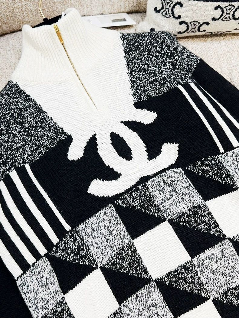Chanel Chanel 22N Coco Neige Ski Series Black and White Color Blo Size XS / US 0-2 / IT 36-38 - 5 Thumbnail